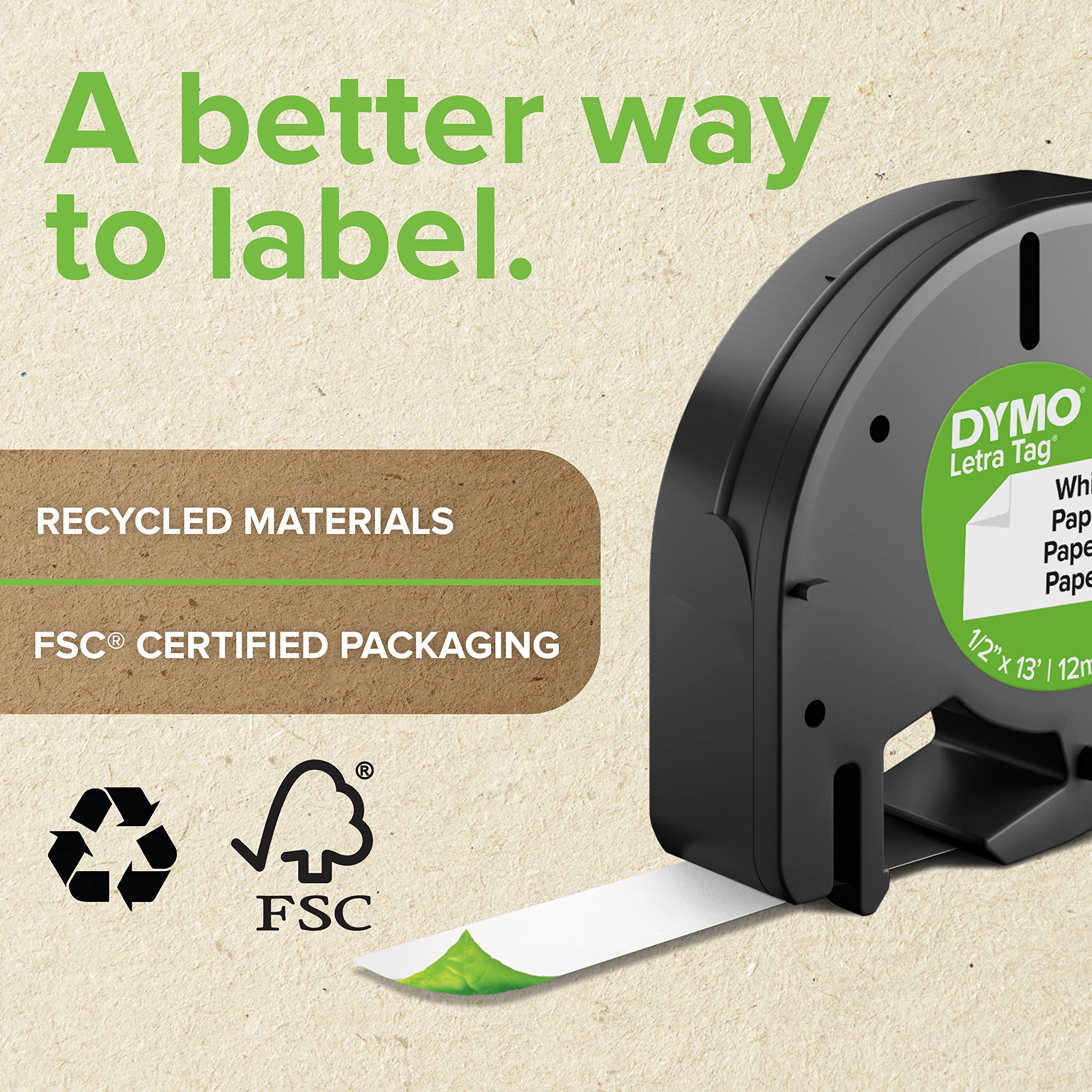 DYMO Marker with 3 Additional Labeling Tapes | LetraTag 100H - Image 2