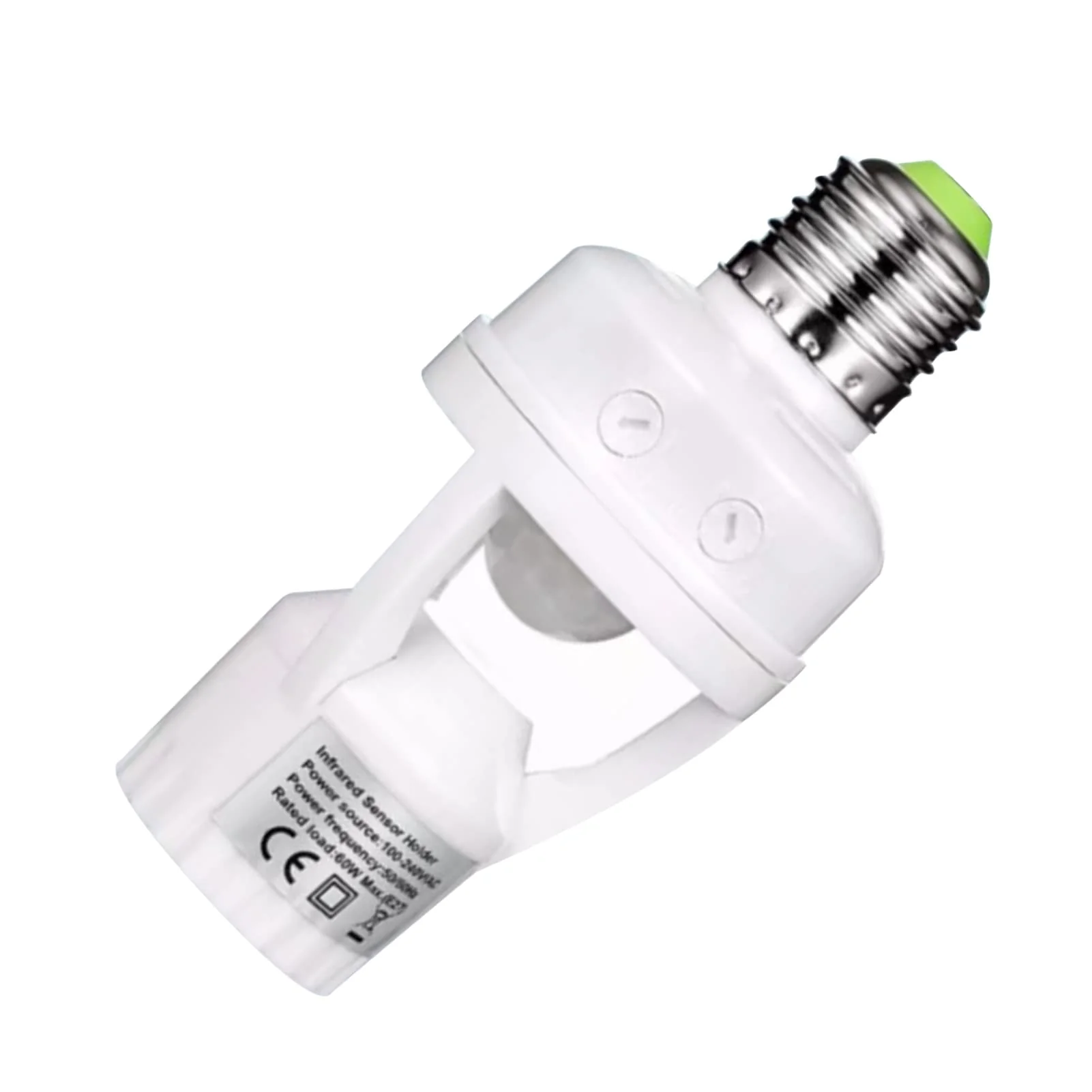 E27 LED Lamp, Light Bulbs with Motion Sensor, Adjustable Automatic On/Off Light Control Sensor, E27 Socket Screw for Garage, Basement, Stairs and Storage Room - Image 6