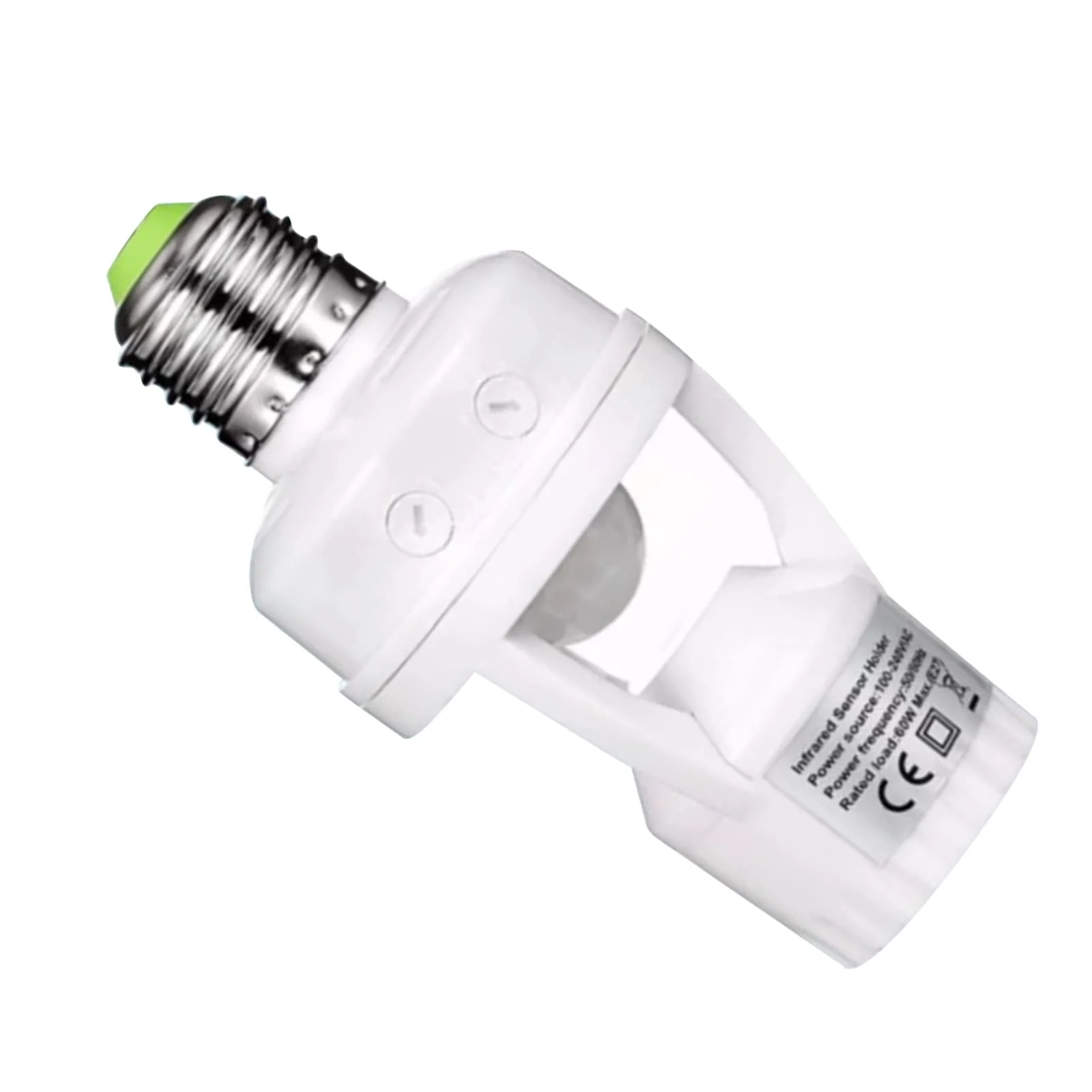 E27 LED Lamp, Light Bulbs with Motion Sensor, Adjustable Automatic On/Off Light Control Sensor, E27 Socket Screw for Garage, Basement, Stairs and Storage Room - Image 8