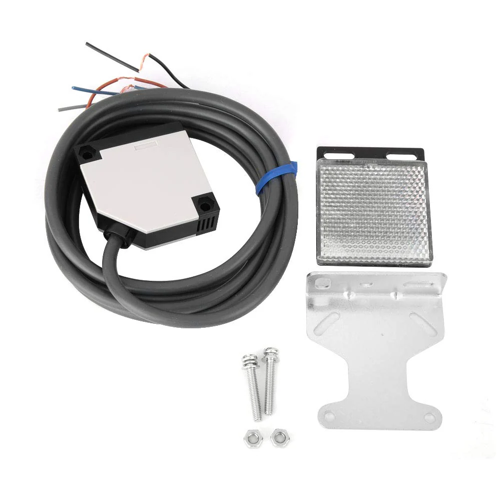 E3JK-R4M1 IP65 ABS Shell Specular Reflective Photoelectric Sensor Sensor Switch (DC12-24V 500mm) - Image 2