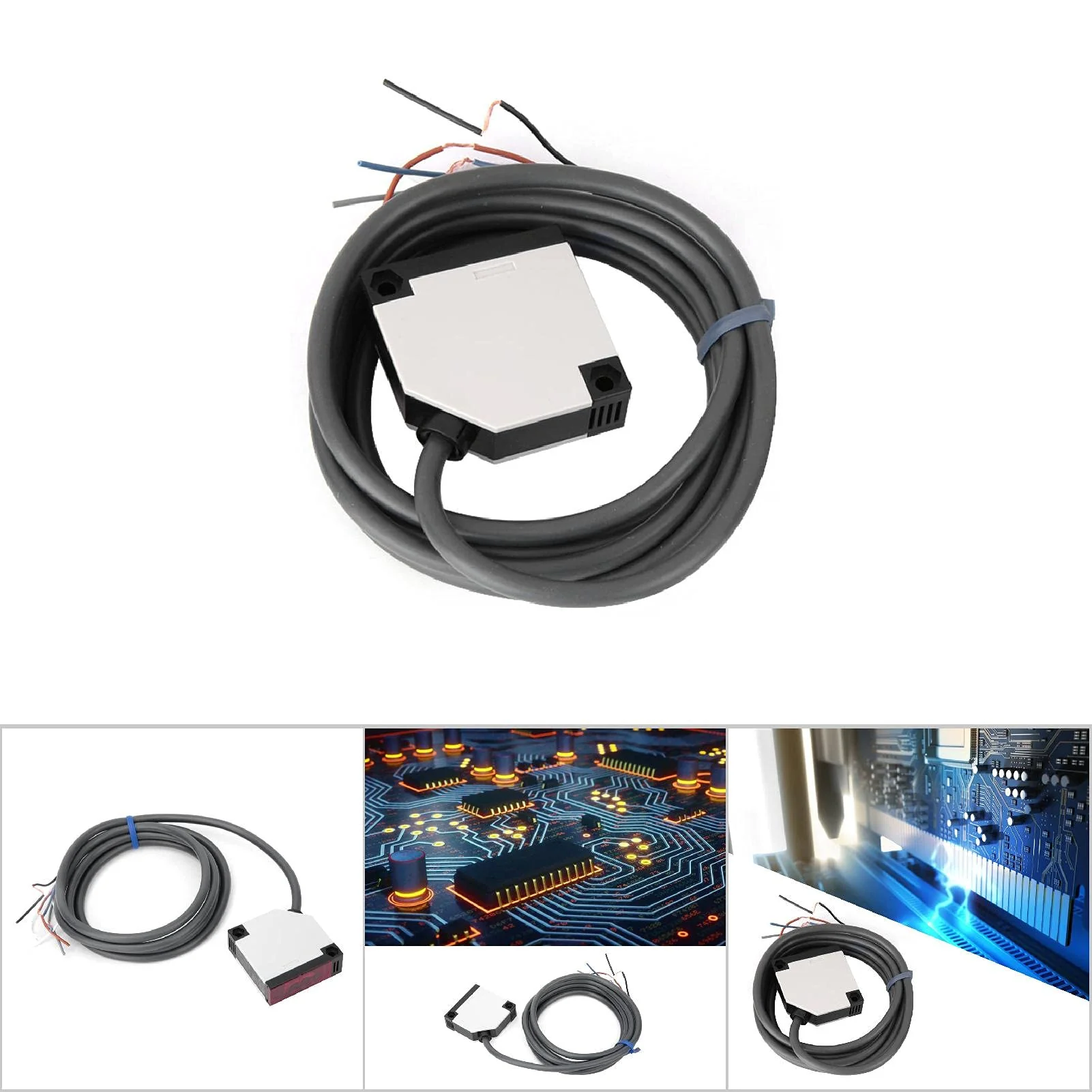 E3JK-R4M1 IP65 ABS Shell Specular Reflective Photoelectric Sensor Sensor Switch (DC12-24V 500mm) - Image 3