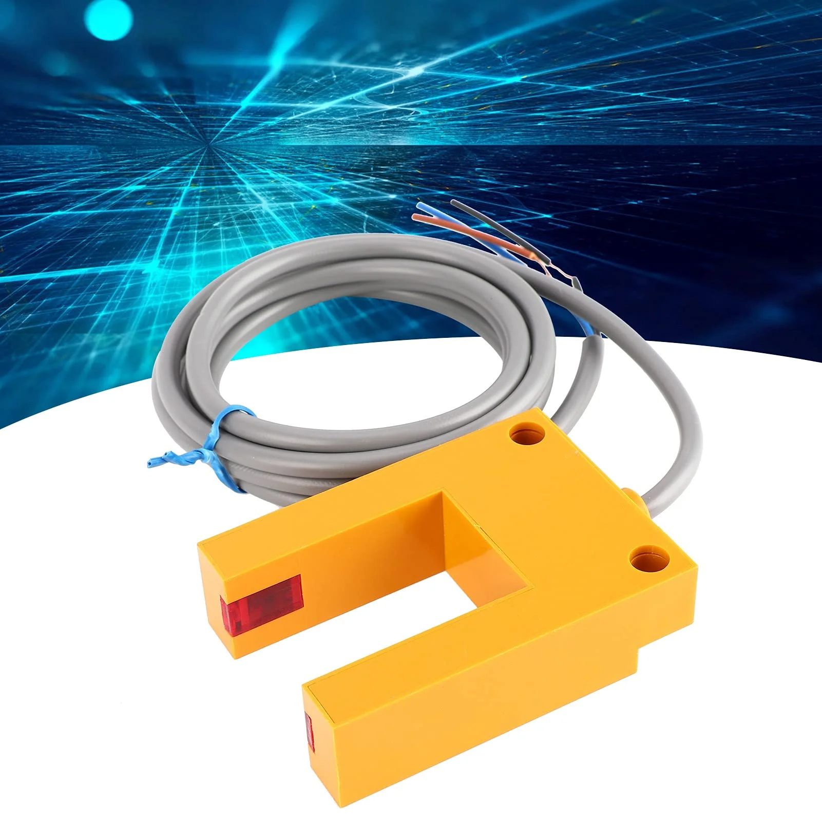 E3S-GS30B4 3-Wire Photoelectric Switch Grooves Type PNP NO Photoelectric Switch Sensor DC10‑30V 200mA - Image 2