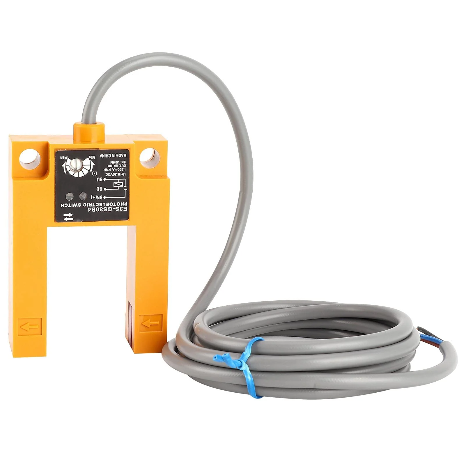E3S-GS30B4 3-Wire Photoelectric Switch Grooves Type PNP NO Photoelectric Switch Sensor DC10‑30V 200mA - Image 8