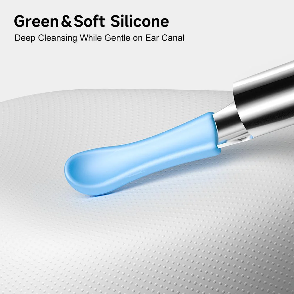 Ear Wax Remover Otoscope, 1080P WiFi Ear Cleaner with UV-C Charging Station, IP67 Waterproof Otoscope Ear with 6 LEDs for iOS and Android Smartphones Digital Ear Scoop with Camera - Image 7