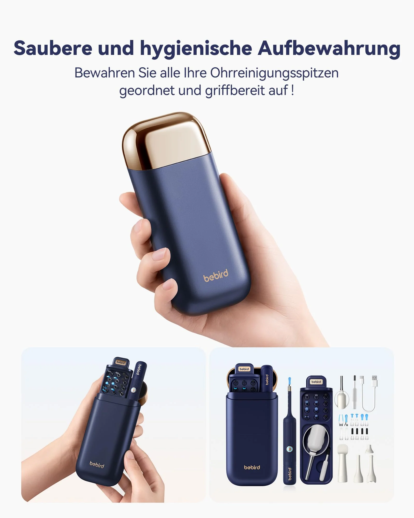Ear Wax Remover Otoscope: 1920P HD WiFi Flexible Ear Cleaner with Camera - 2025 New 360° Wide Angle Ear Cleaner with Light for Ears/Nose/Neck Examinations Otoscope for Adults Children - Image 7