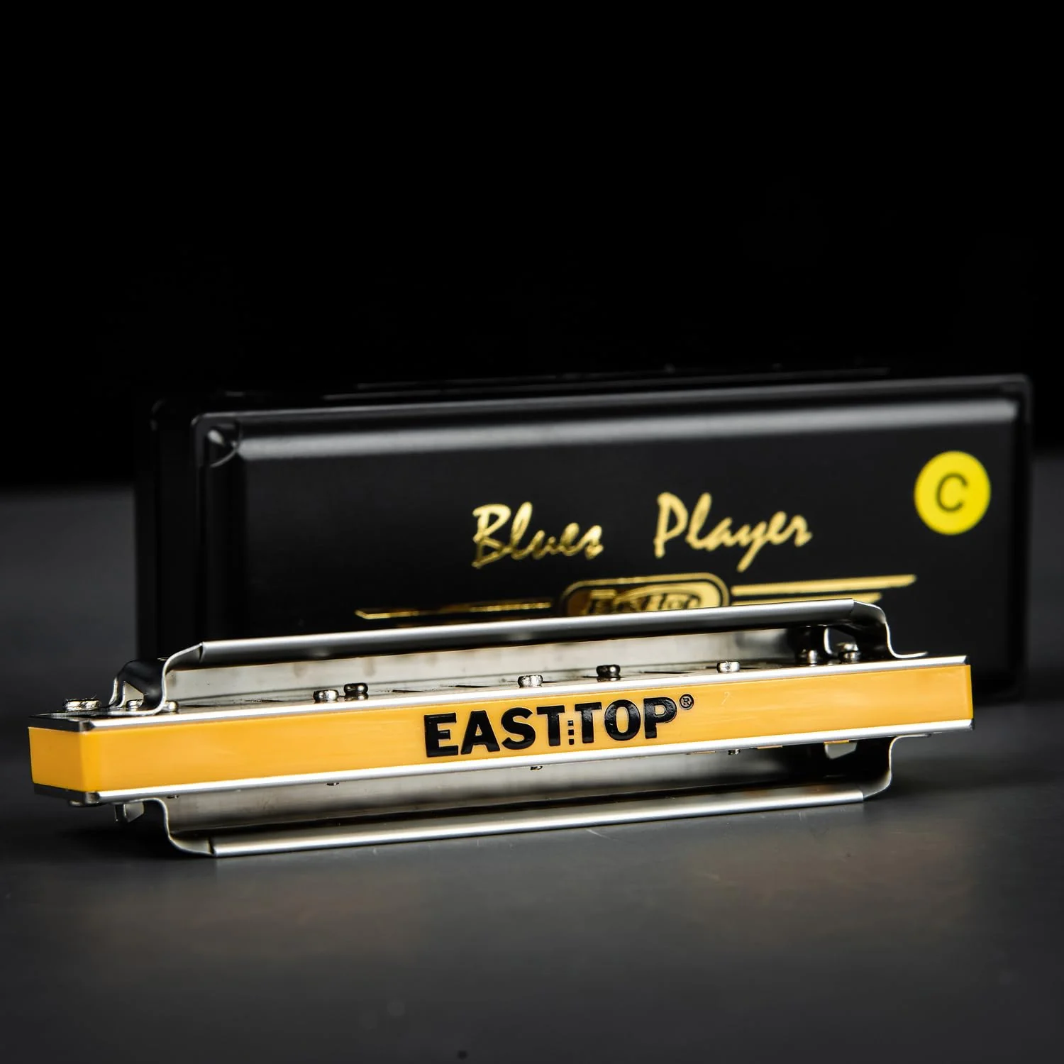 East top Upgrade Diatonic Blues Harmonica,10 Hole Diatonic harmonica,Blues Player 2.0 Mouth Organ Harmonica, Deluxe Harmonicas For All Levels, Professionals and Students Silver2-C - Image 5
