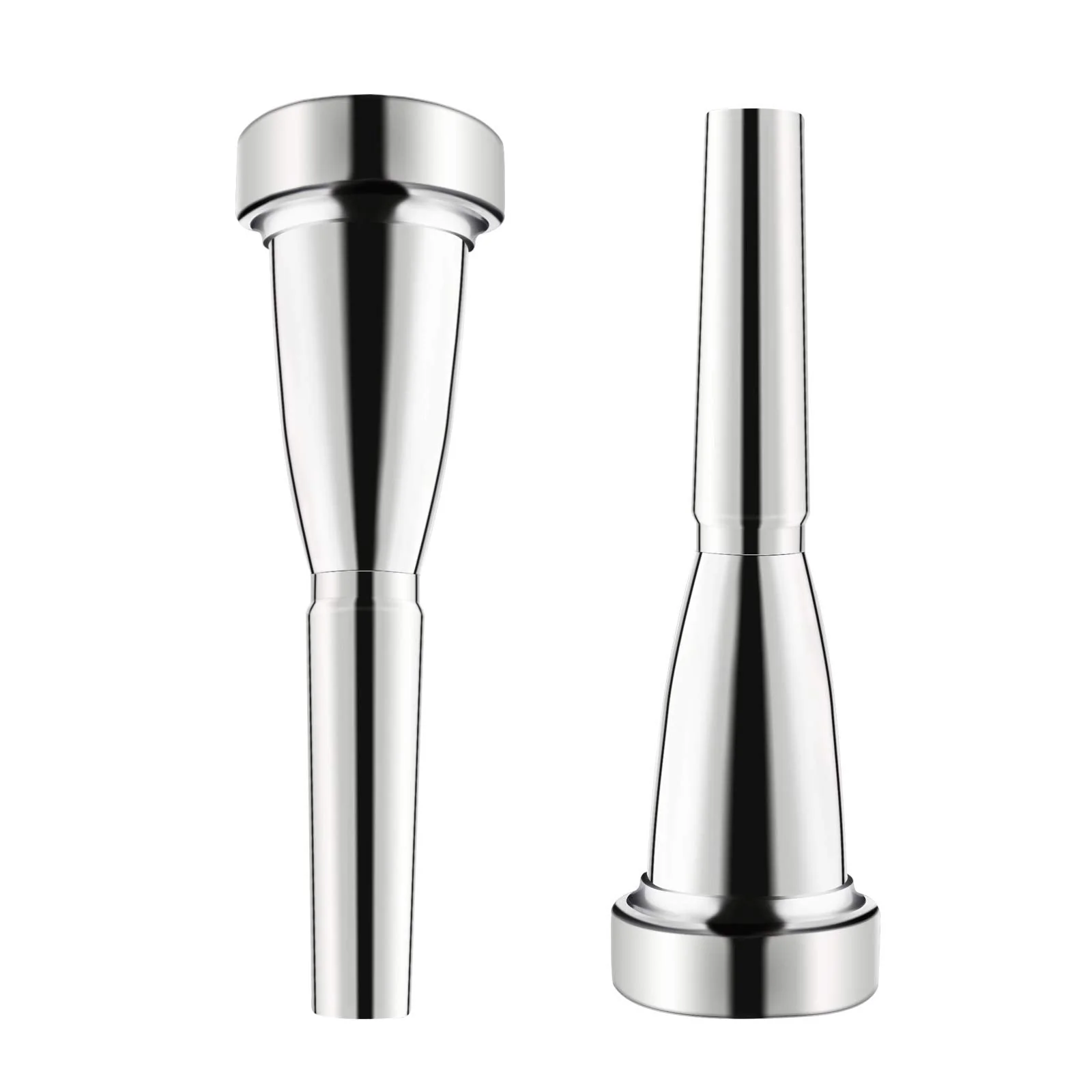 EASTROCK 3/5/7C Trumpet Mouthpiece Performance Type 7c Heavy Silver Vacuum Package Trumpet Instrument Accessories - Image 4