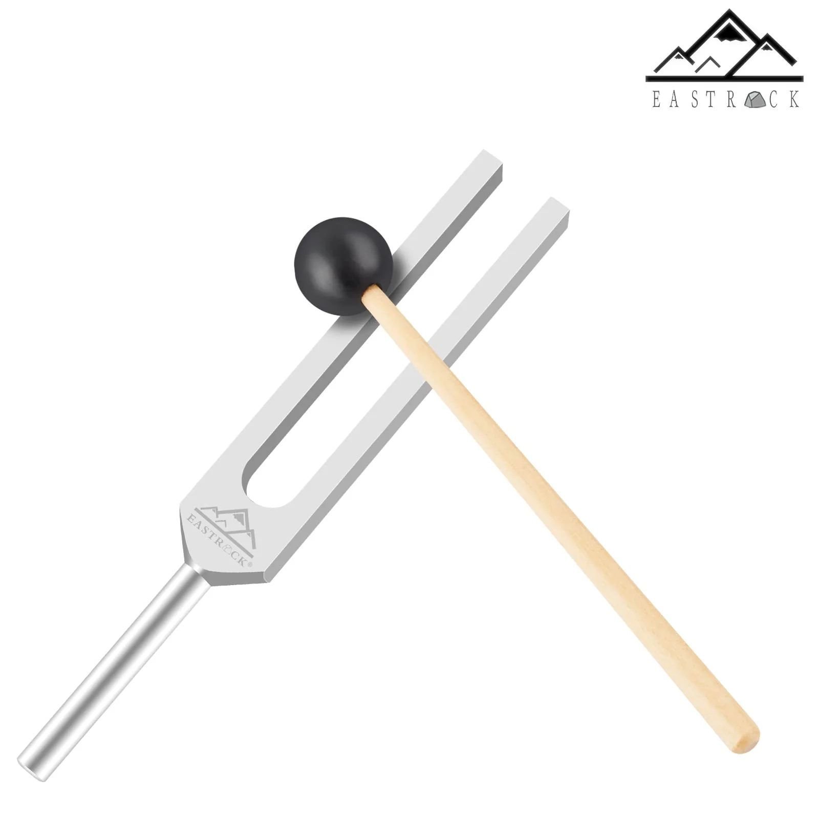 EASTROCK 528 Hz Tuning Fork with Silicone Hammer and Cleaning Cloth,Clinical Grade Nerve/Sensory for Perfect Healing Musical Instrument and Stress Reliever Healing Tuning Fork 528HZ - Image 4