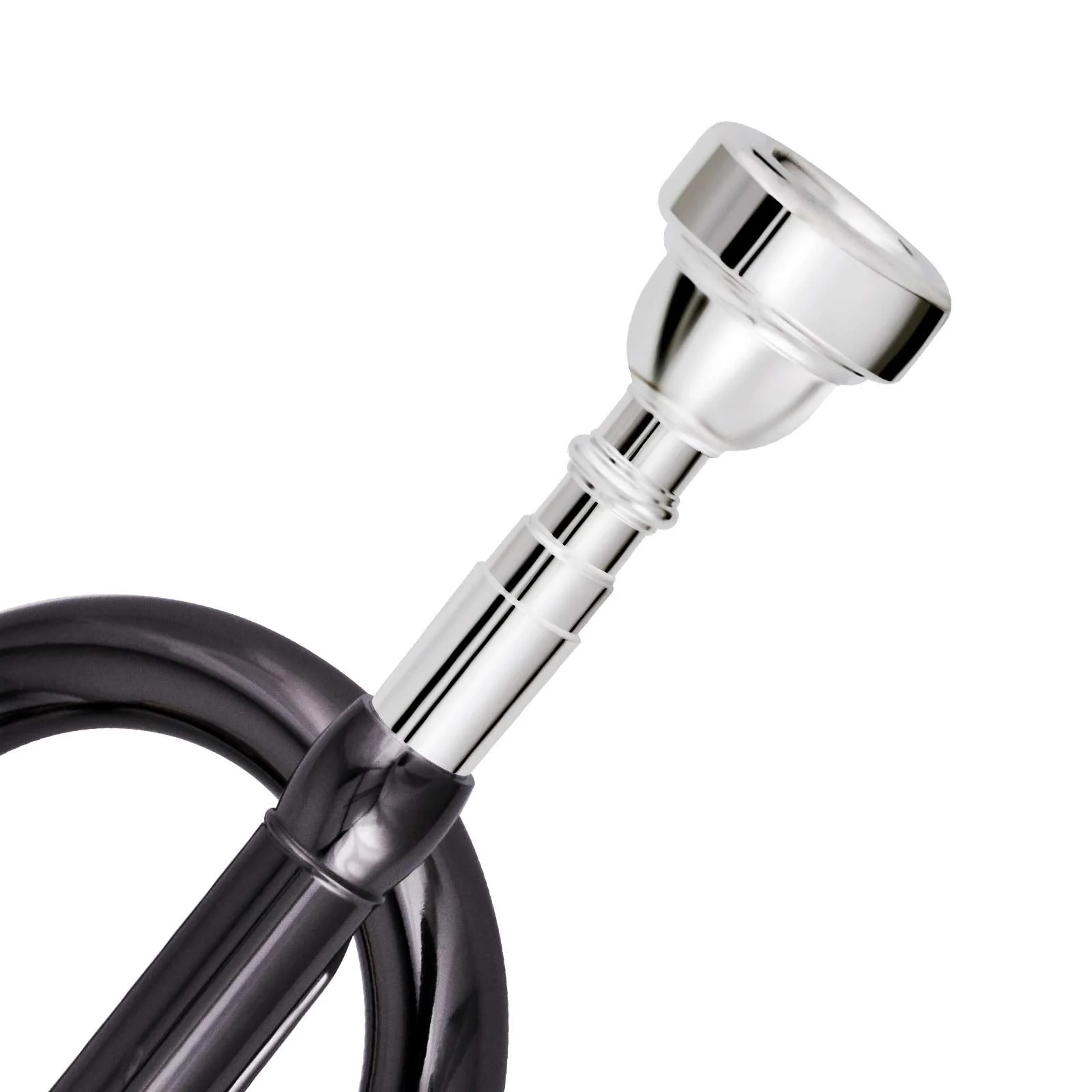 EastRock 5C Trumpet Mouthpiece Silver Plated Bb Trompeta Mouthpiece Trumpet Instrument Accessories Vacuum Packed - Image 7