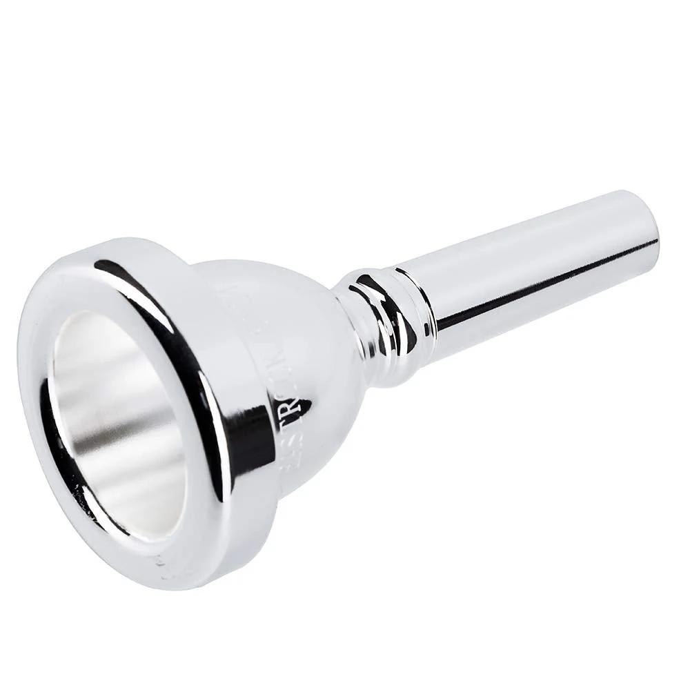 EastRock Standard Tuba Mouthpiece, Silver Plated Tuba Mouthpiece Size U, Tuba Player Replacement Tuba Parts Vacuum Packed JDTB-Standard - Image 5