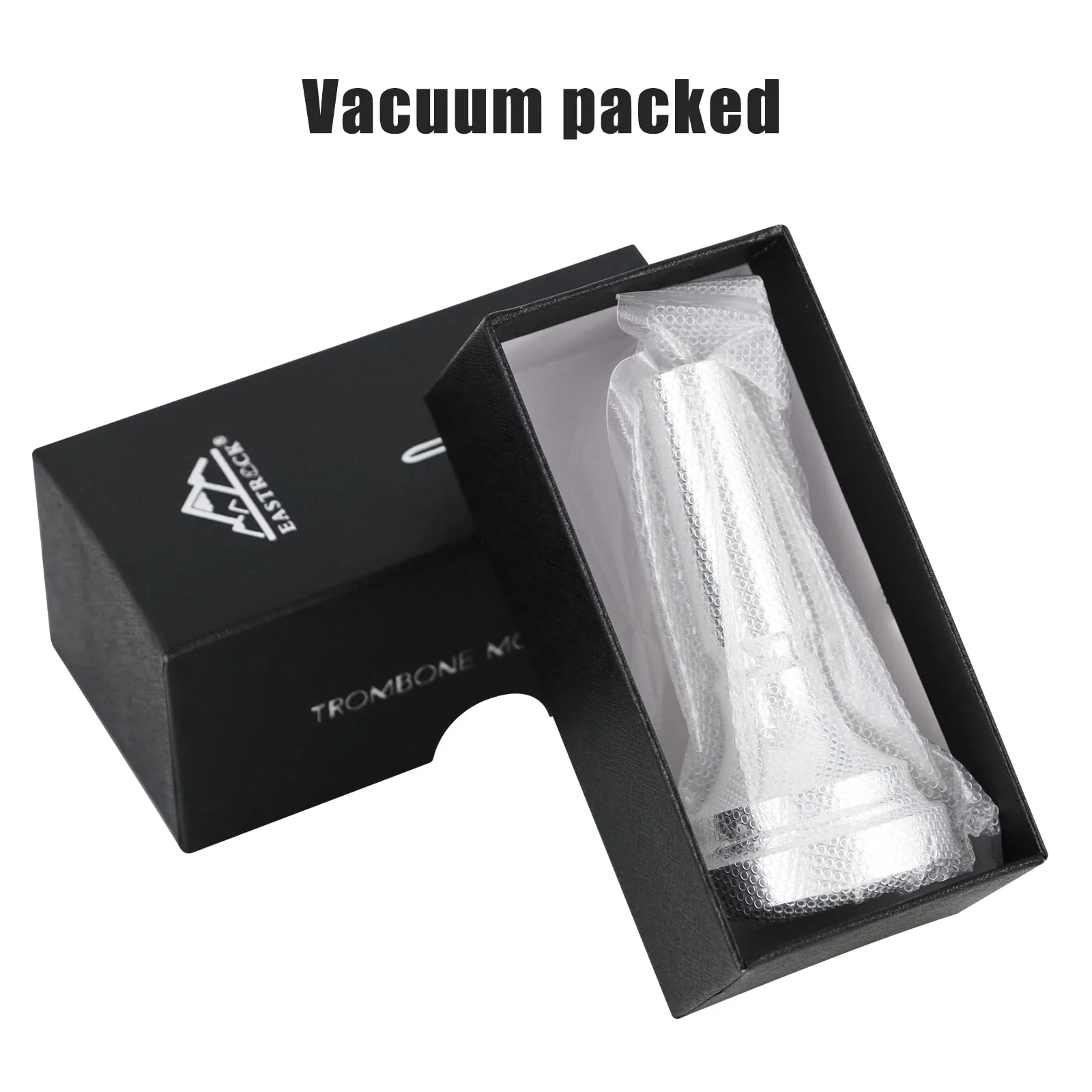 EASTROCK Trombone Mouthpiece,Silver Plated Trombone Mouthpiece Small Shank 9BS, Trombone Instrument Accessories Vacuum Packed JDTM-9BS - Image 5