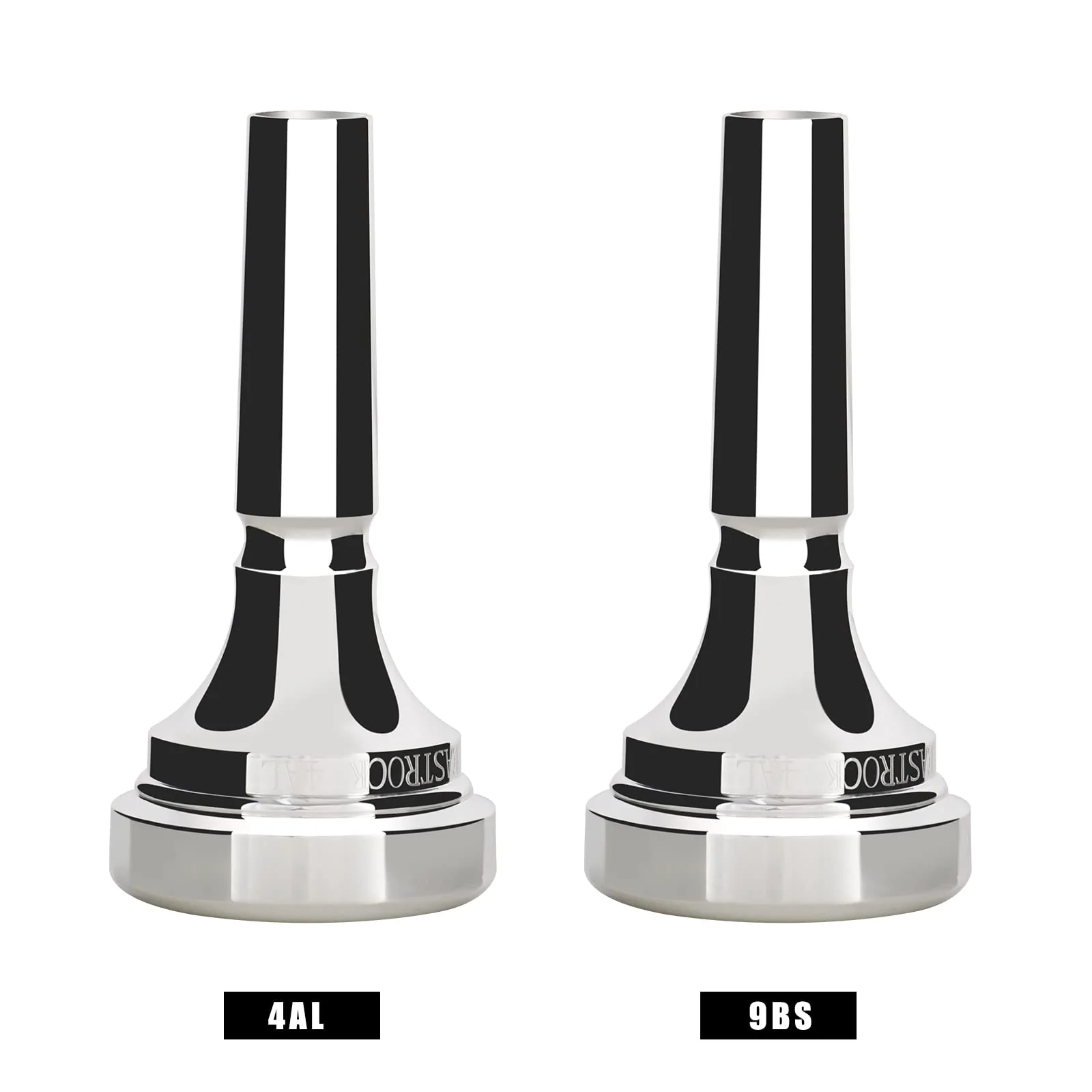 EASTROCK Trombone Mouthpiece,Silver Plated Trombone Mouthpiece Small Shank 9BS, Trombone Instrument Accessories Vacuum Packed JDTM-9BS - Image 6