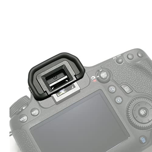 EB Eyecup Eyepiece Viewfinder Compatible for Canon 90D 80D 70D 60D 50D 5DII 6D 6DII 40D 30D 20D Camera (2 Pack) - Image 5