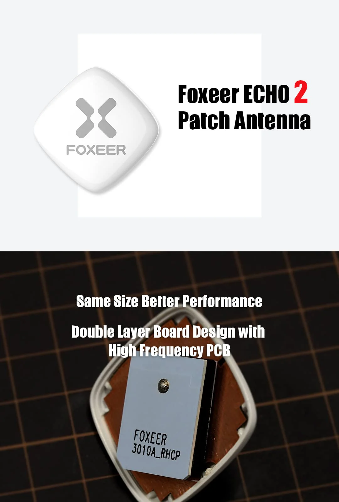 Echo 2 9dBi High Gain 5.8G RHCP Directional Patch Antenna for FPV Goggle FPV Racing (SMA) - Image 5