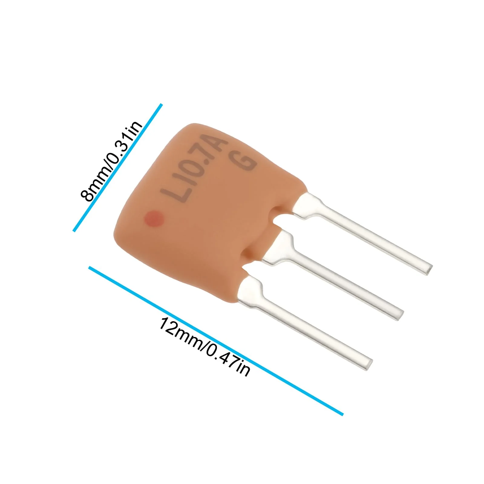 ECSiNG 10PCS Ceramic If Filter SFE 10.7MA for FM Radio Wireless Communication Equipment Analog Signal Processing - Image 4