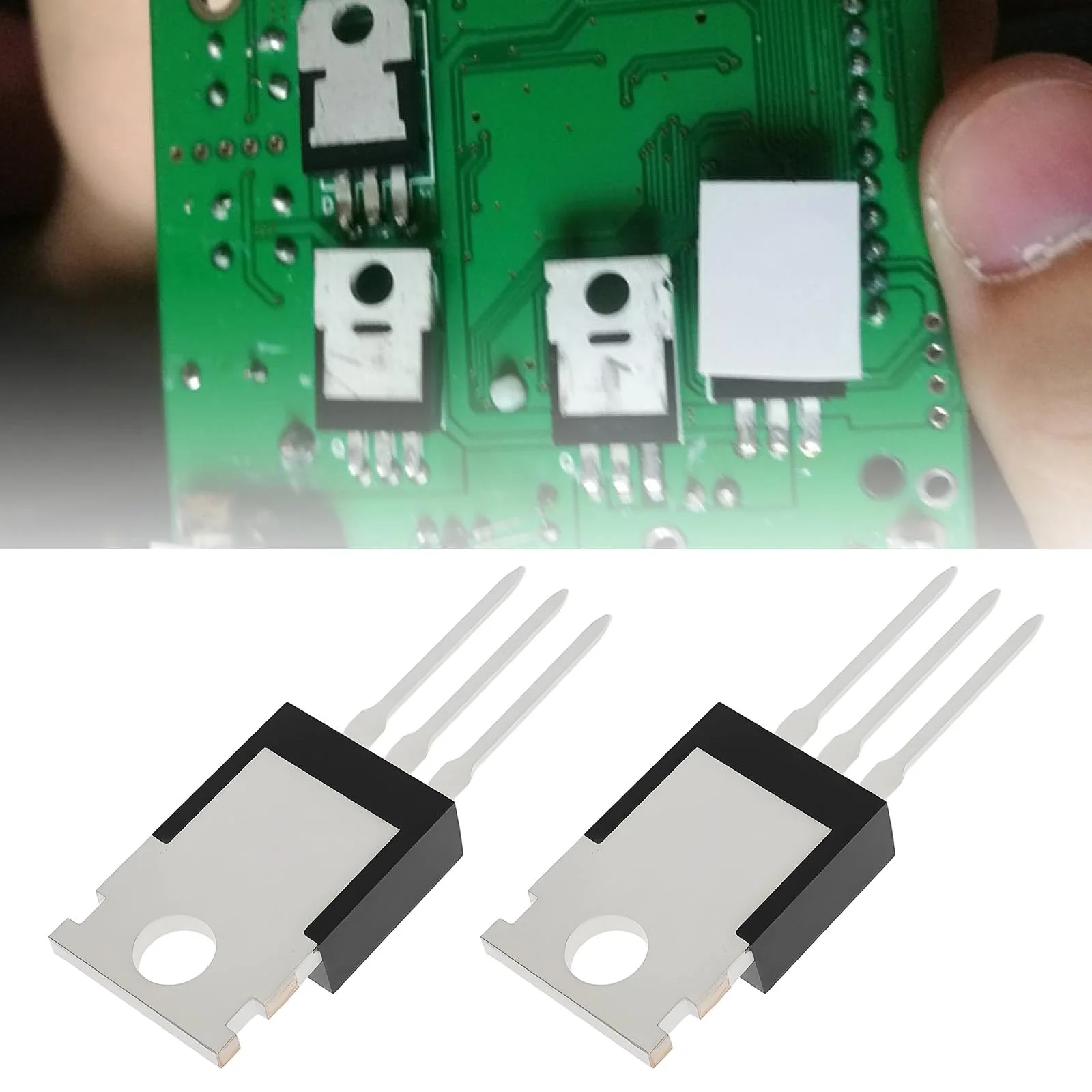 ECSiNG 20pcs TO220AB IRF9530N Transistor 100V 12A 88W for Analog and Digital Circuits - Image 2
