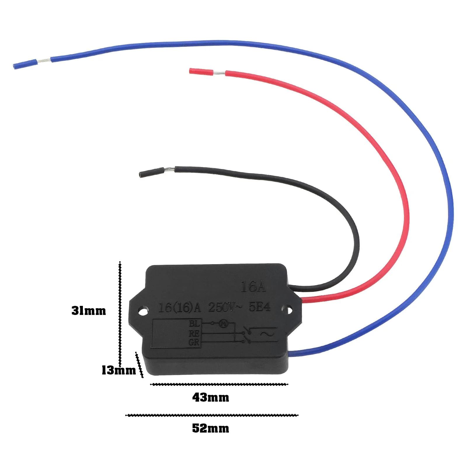 ECSiNG 250V 16A Soft Start Module Soft Start Switch Power Tool Soft Start Current Limiter for Electric Hammer Angle Grinder Cutting Machine - Image 4