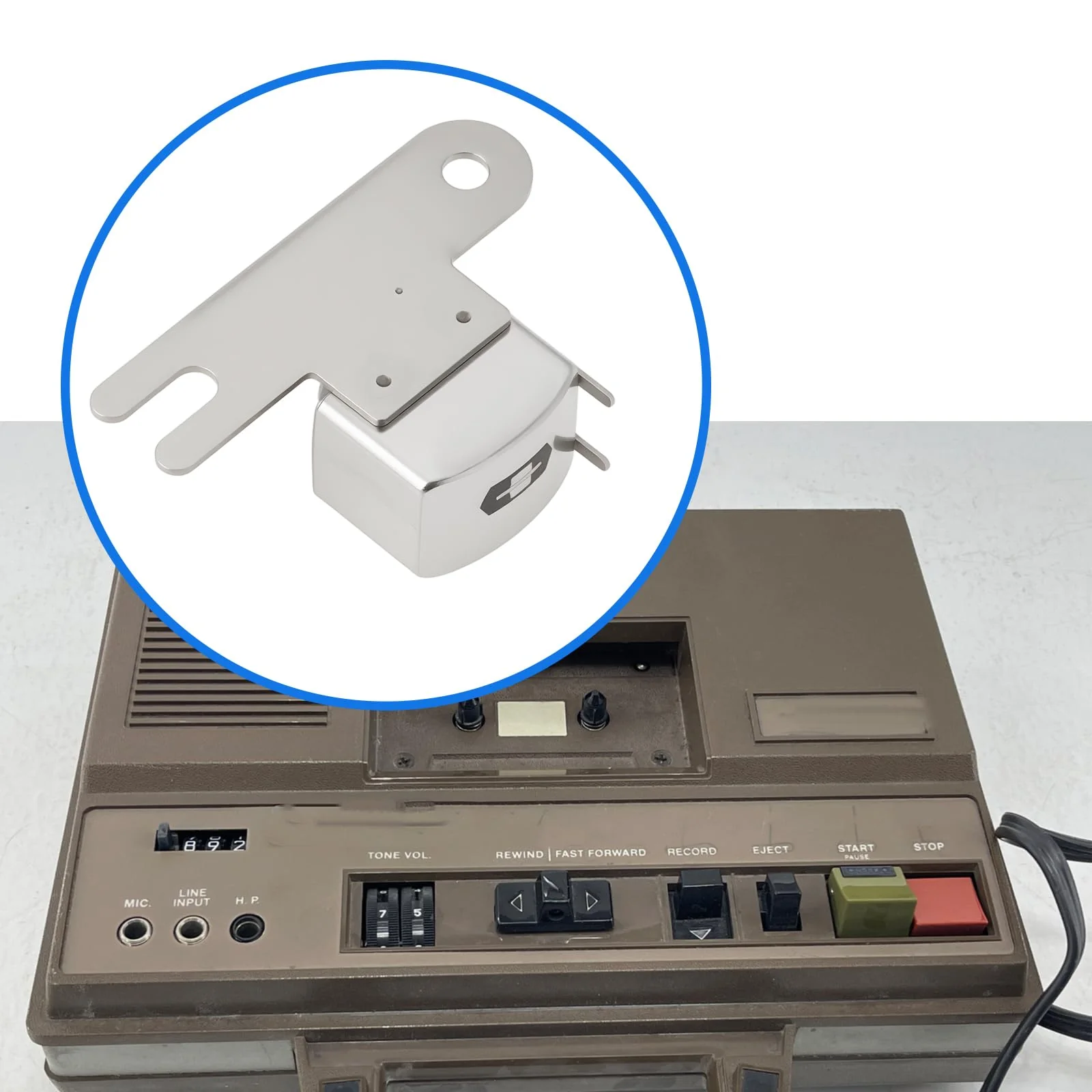 ECSiNG 2pcs YBBS09 Stereo Cassette Tape Recorder Head 250Ω Cassette Accessory 2 - Image 3
