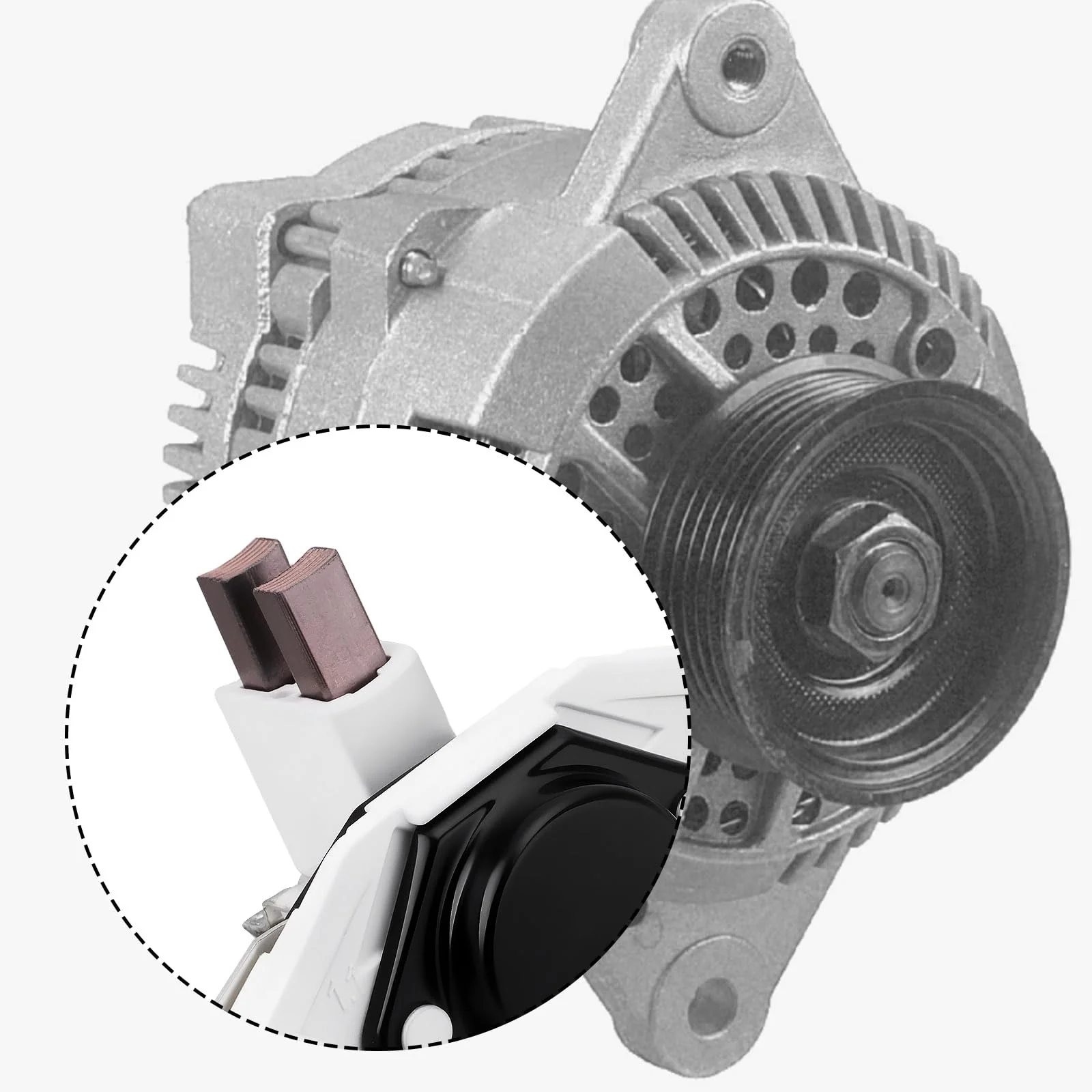 ECSiNG Alternator Generator Regulator 12V 1197311029 0192052016 Compatible with Bosch Generators Related Vehicles Power Equipment - Image 4
