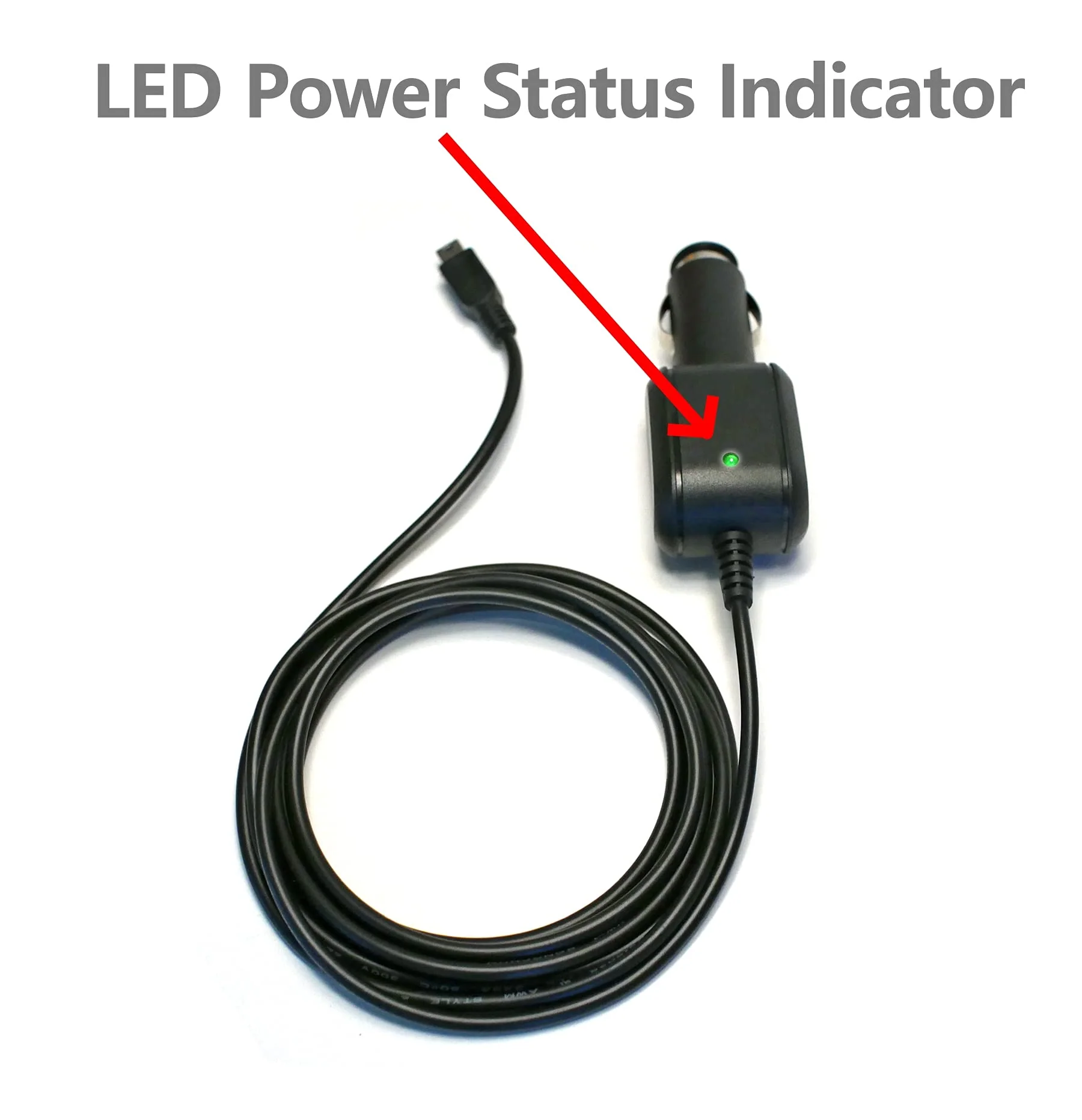 EDO Tech 10 Ft Mini USB Car Charger Cord for Uniden Bearcat Radio Scanner BCD160DN BC125AT BC75XLT BCD325P2 BCD436HP Homepatrol-2 - Image 2