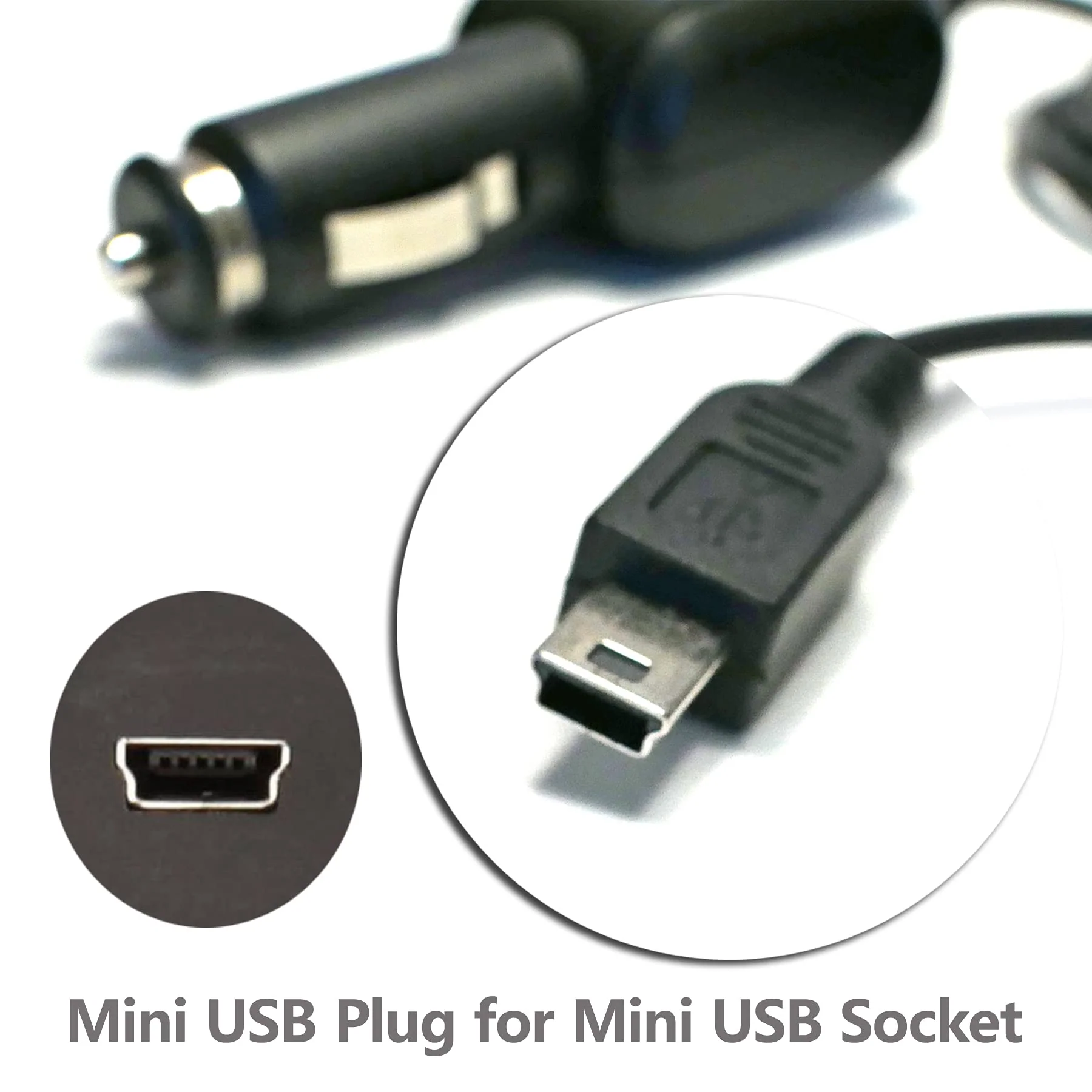 EDO Tech 10 Ft Mini USB Car Charger Cord for Uniden Bearcat Radio Scanner BCD160DN BC125AT BC75XLT BCD325P2 BCD436HP Homepatrol-2 - Image 4