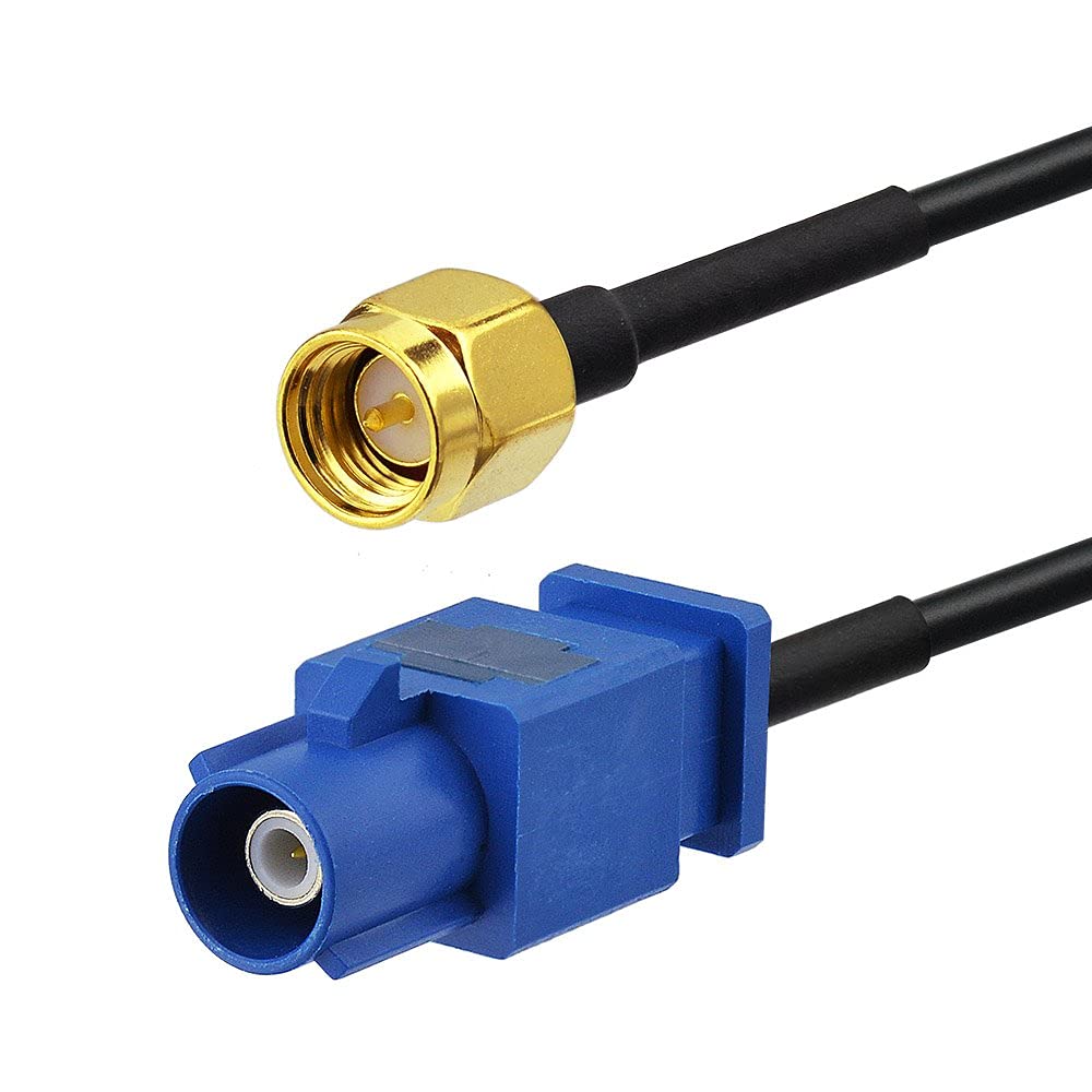 Eightwood Fakra C Plug to SMA Plug Male Car GPS Antenna Cable 6 inch for Vehicle GPS Navigation Radio Stereo Head Unit GPS Receiver - Image 6