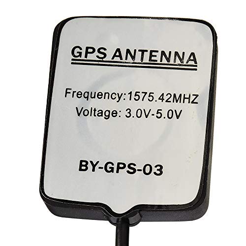 Eightwood Waterproof Active Navigation GPS Antenna Fakra Blue C Female Right Angle Magnetic Base Compatible with Ford VW Audi MFD2 RNS2 RNS-E - Image 4
