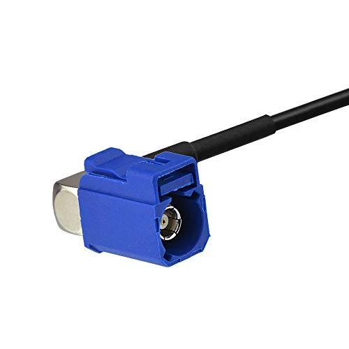 Eightwood Waterproof Active Navigation GPS Antenna Fakra Blue C Female Right Angle Magnetic Base Compatible with Ford VW Audi MFD2 RNS2 RNS-E - Image 5