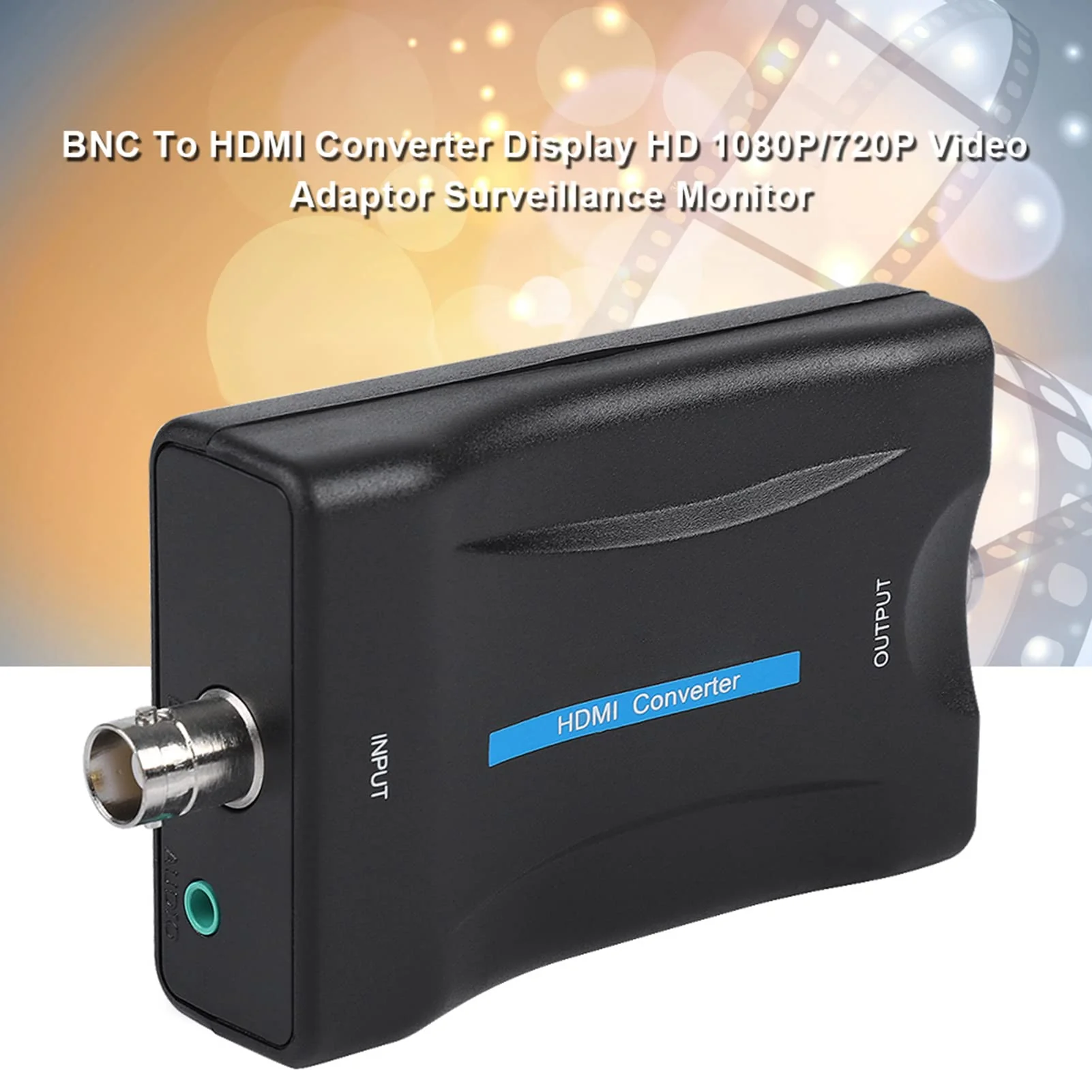 Ejoyous BNC to HDMI Converter, BNC to High Definition Multimedia Interface Adapter HD 1080P 720P Video Converter - Image 3