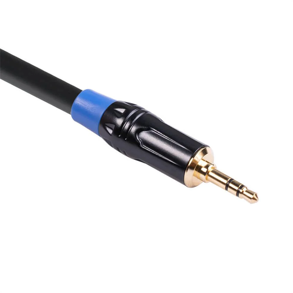 Elecbee XLR Female 5 Pin to Stereo Jack Audio 3.5Mm Male Balanced Audio Converter Adapter Cable 0.3M, Compatible with Microphones Mixers Amplifiers and Speakers - Image 4