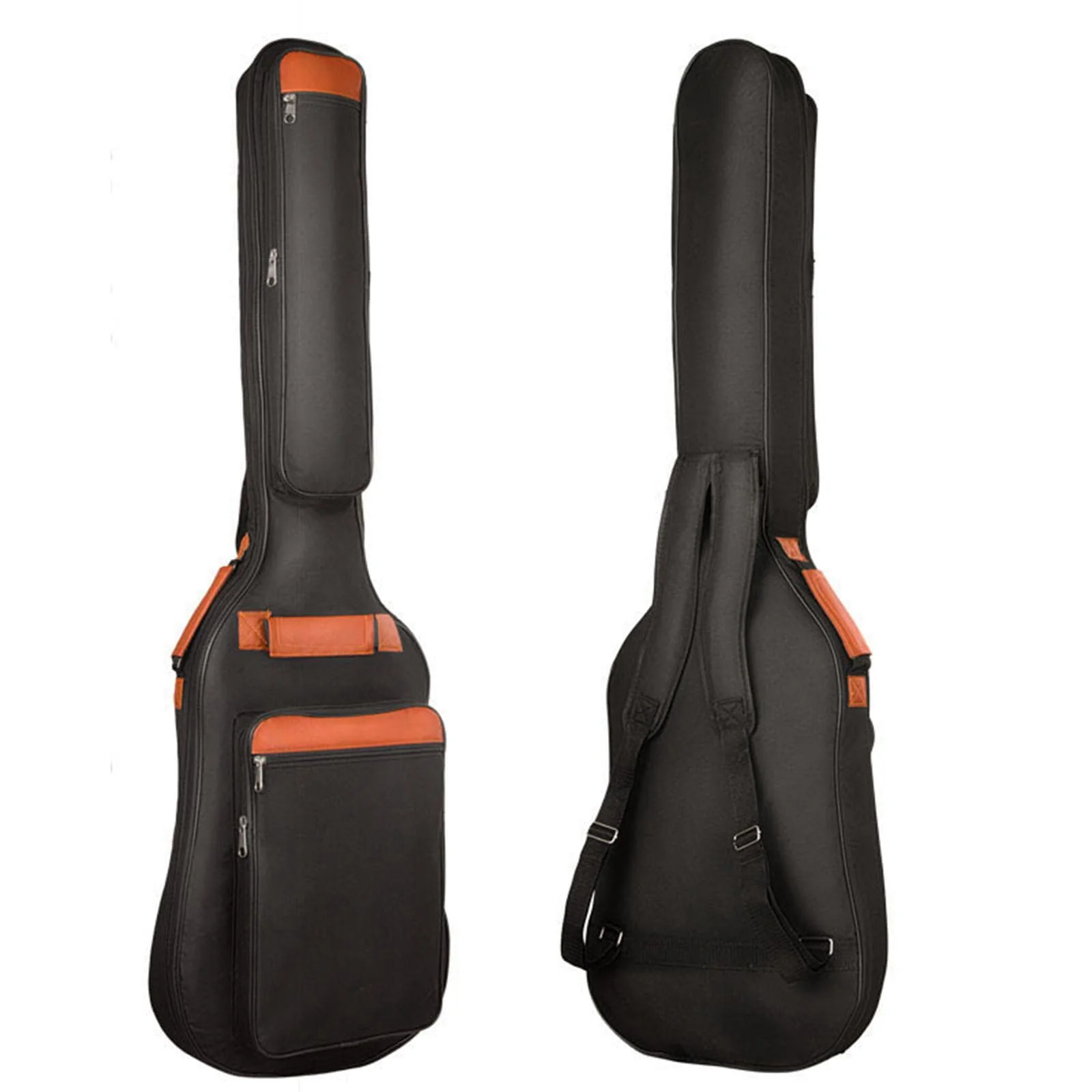 Electric Bass Guitar Backpack with Adjustable Strap, Large Pockets, Waterproof, Durable Gig Bag for Outdoor - Image 4