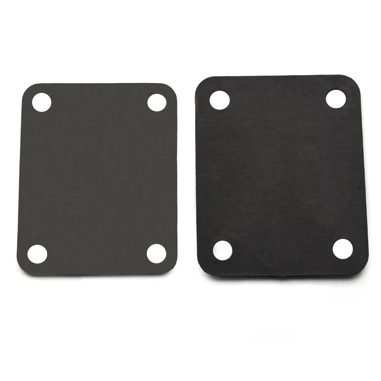 Electric Bass Guitar Neck plate Guitar Neck Joint Connecting Strengthen Plate Guitar Parts (Black) Black - Image 7