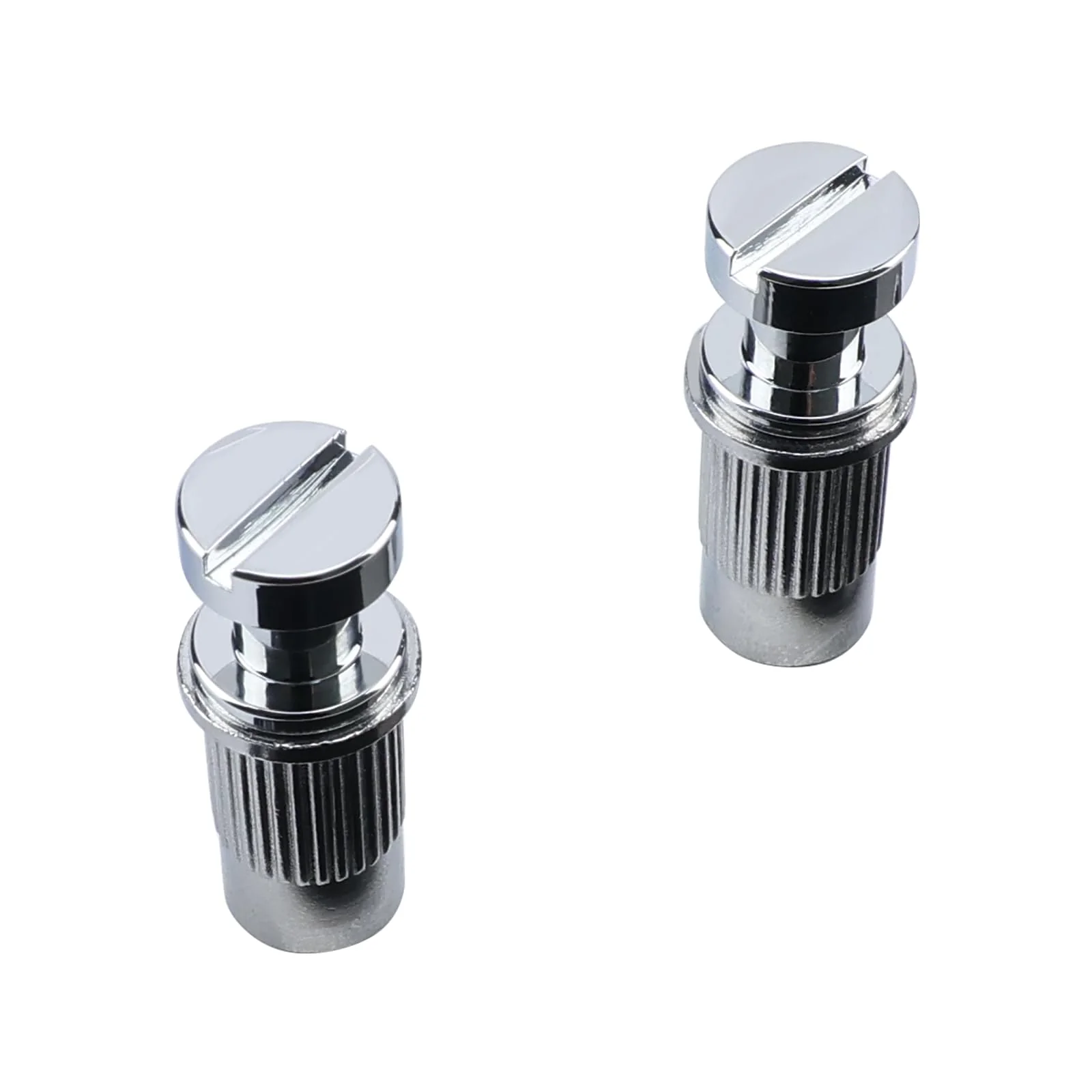 Electric Guitar Bridge Tailpiece Studs Anchors M8 Metric Thread Mounting Studs and Inserts Bushings Compatible with Les Paul Lp Ep Style Electric Guitar Bridges Parts Replacement Chrome - Image 7
