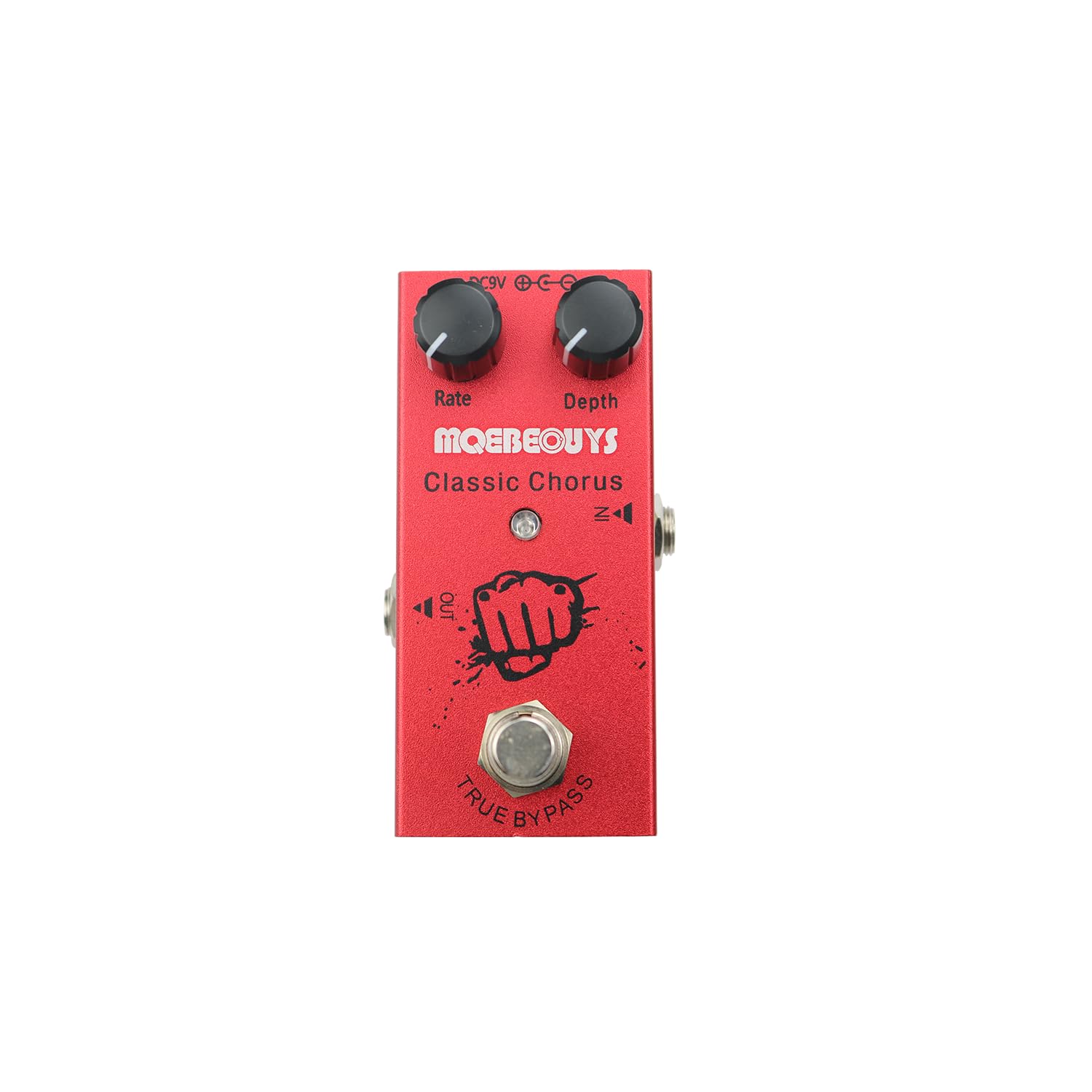 Electric Guitar Effects Pedal Mini Single Type DC 9V True Bypass Equipped with USB5V to 9V boost cable (Classic Chorus) Classic Chorus - Image 4
