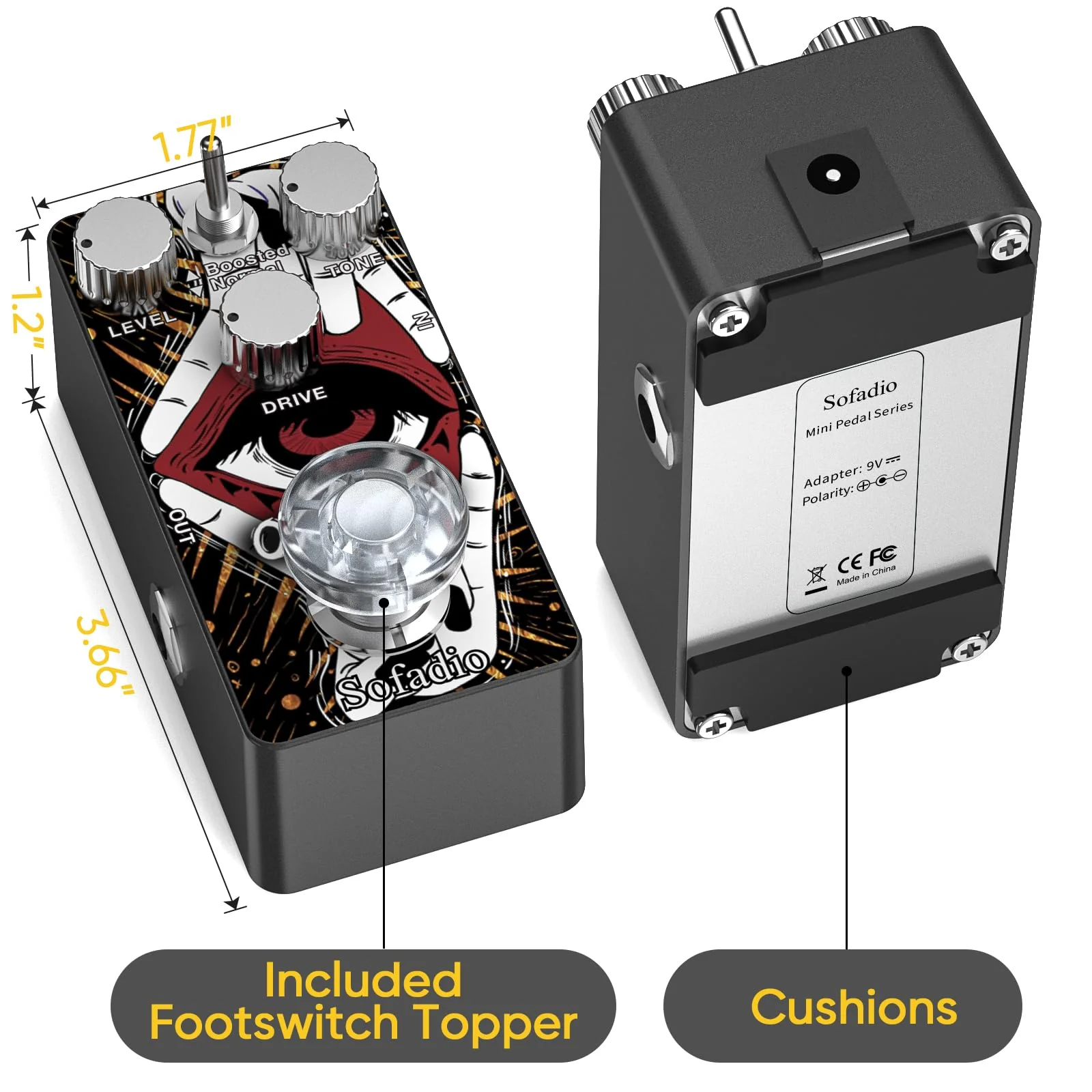 Electric Guitar Pedals (Overdive) Overdive - Image 3