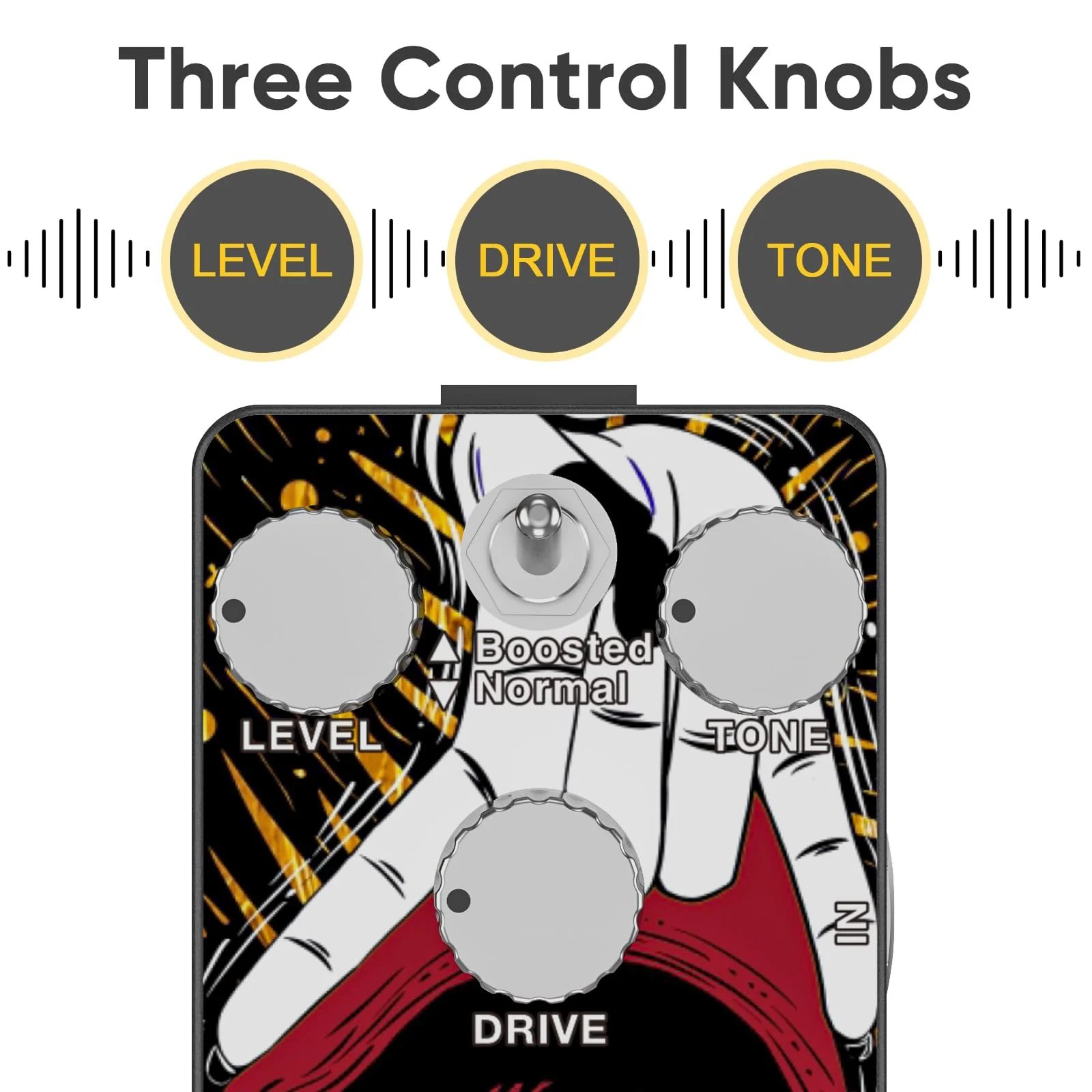Electric Guitar Pedals (Overdive) Overdive - Image 4