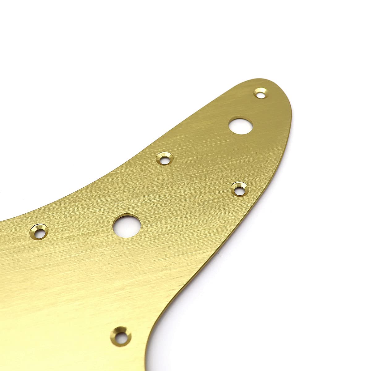 Electric Guitar Pickguard Aluminum Vintage 60s Jazzmaster Style guitar Pickguard Scratch Plate for FD Squier Jazzmaster Electric Guitar parts (Gold) Gold - Image 3