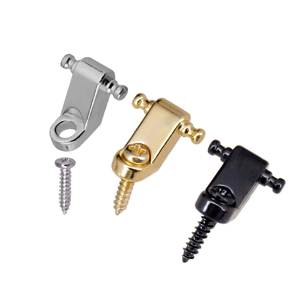 Electric Guitar String Retainers Tree Standard Roller String Guides Pack of 2pcs (Chrome) Chrome - Image 4