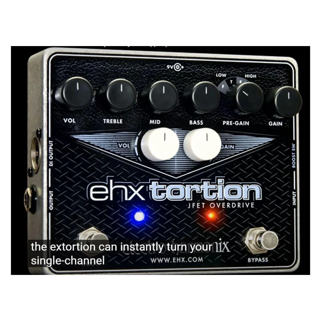 Electro-Harmonix EHX Tortion JFET Overdrive Pedal - Image 3