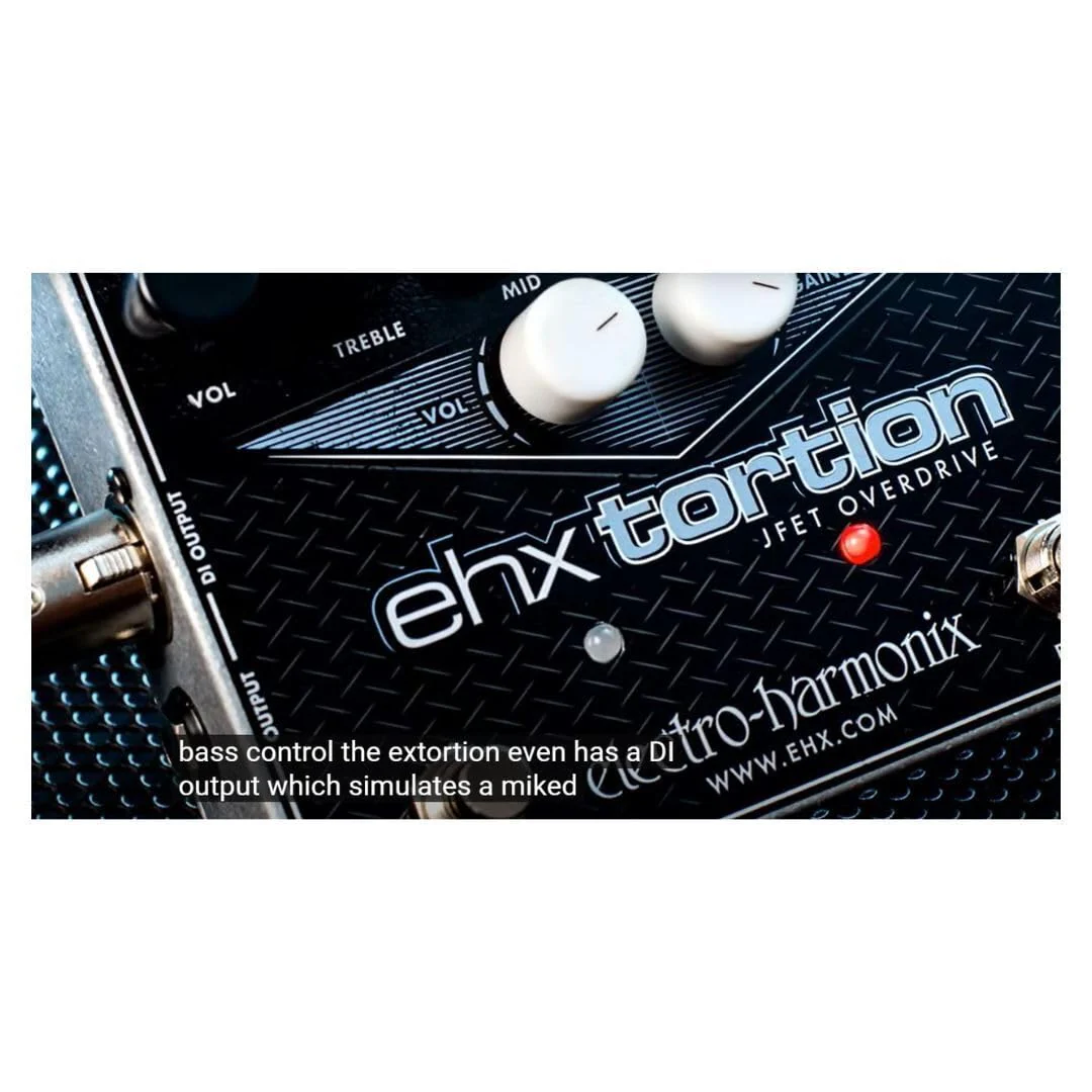 Electro-Harmonix EHX Tortion JFET Overdrive Pedal - Image 4