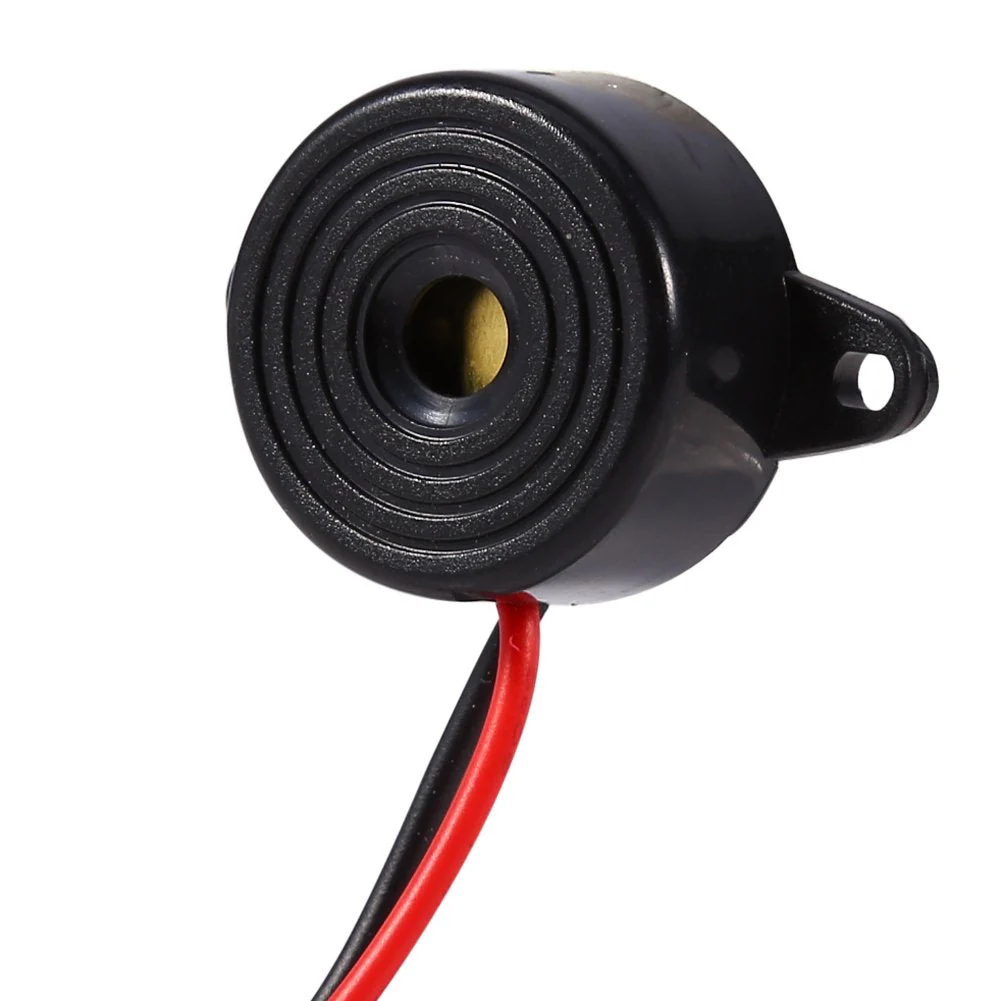 Electronic Buzzer, 3-24 V Piezo Electronic Sound Warning Buzzer Alarm 85-95 dB Continuous Sound Cable Length 100 mm - Image 8