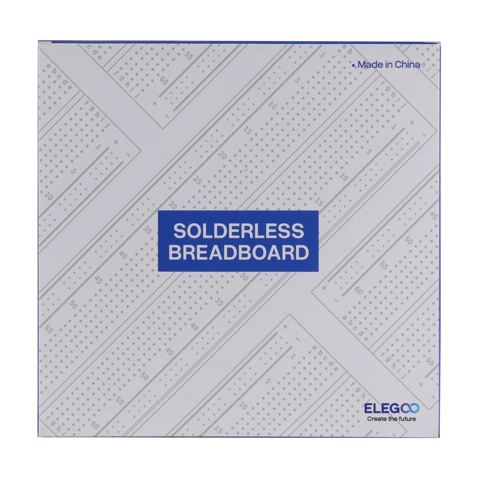 ELEGOO 3 Breadboard 830 Pin Solderless Prototype PCB Board Kit for Arduino Proto Shield Distribution Connection Blocks - Image 2