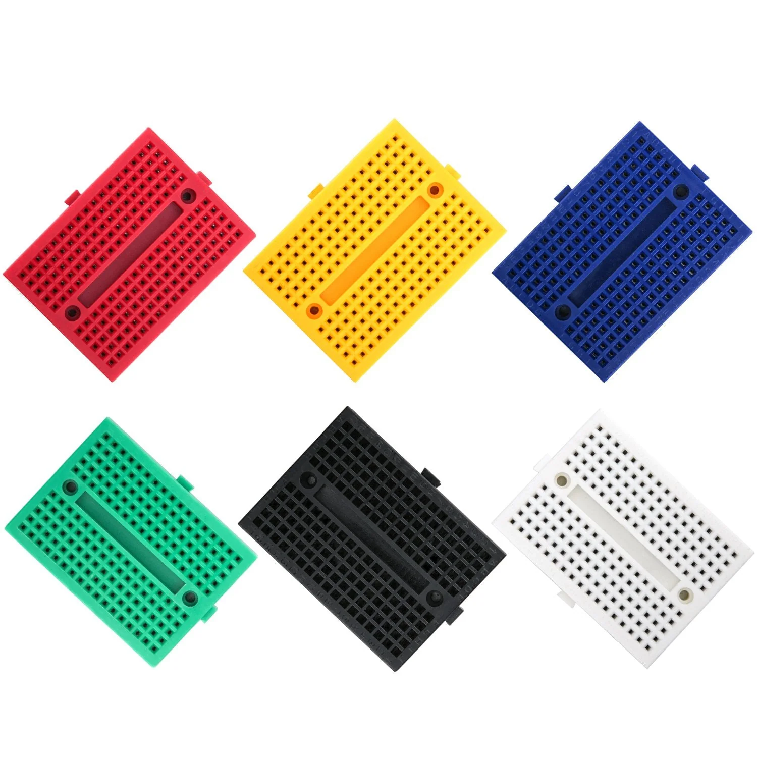 ELEGOO Breadboard Set of 6 170 Tie Points Mini Breadboard Kit for Arduino - Image 4