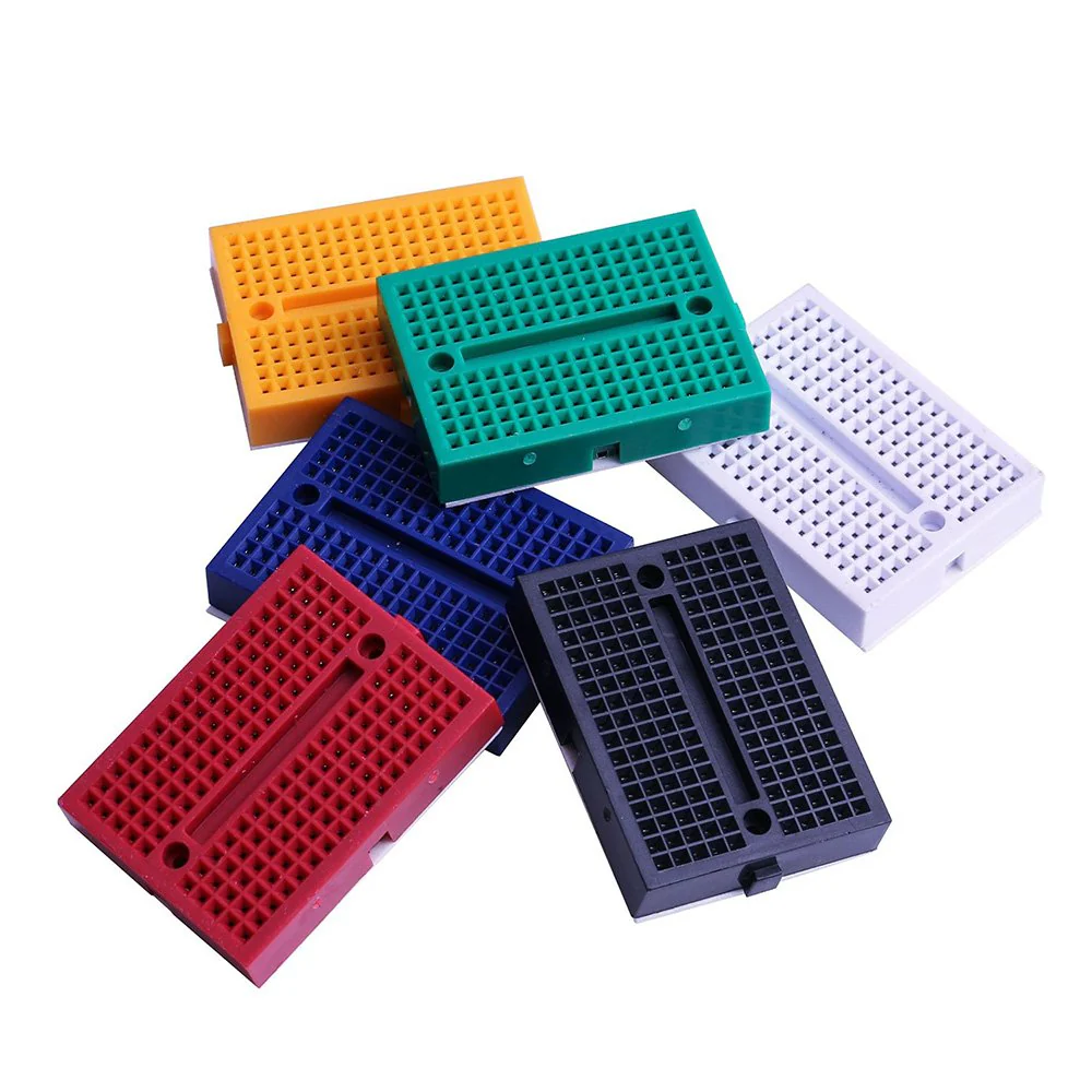 ELEGOO Breadboard Set of 6 170 Tie Points Mini Breadboard Kit for Arduino - Image 5