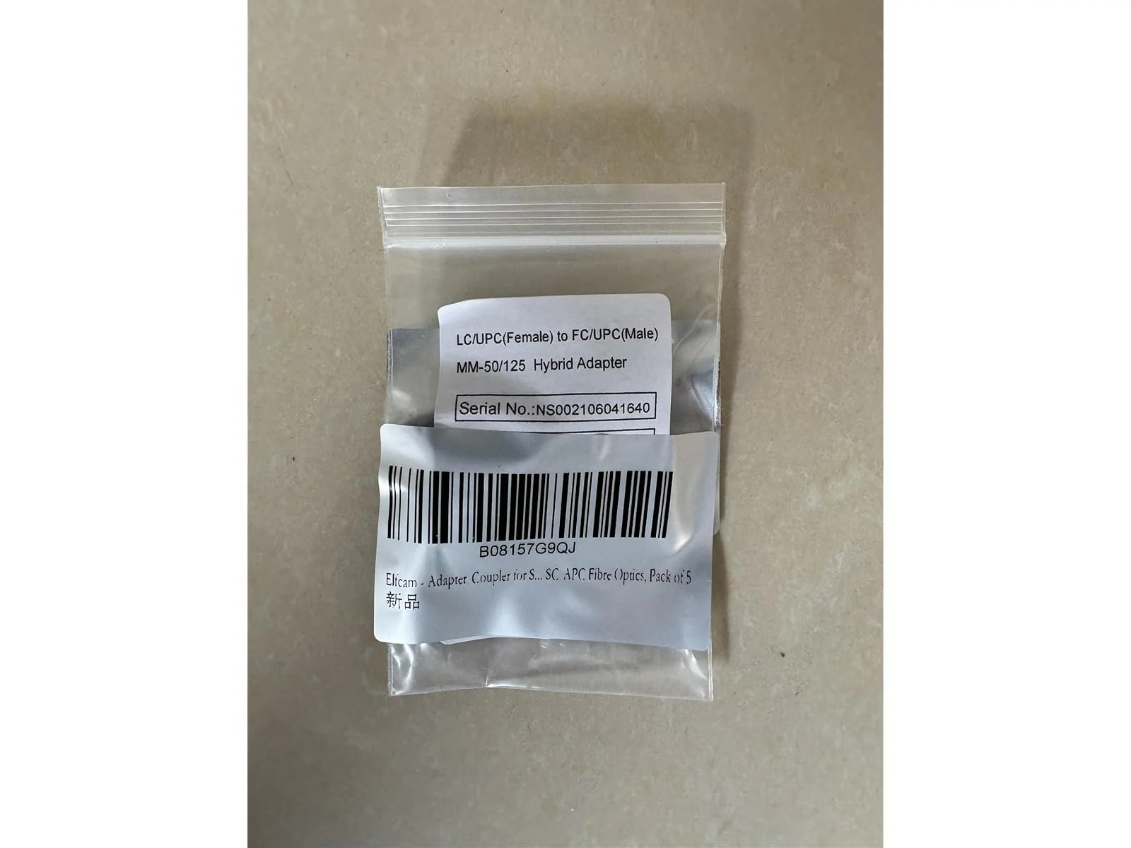 Elfcam® - Fiber Optic Adapter Coupler SCA Female to SCA Female Singlemode Simplex, 1 Pack SCA Female - SCA Famale - Image 10
