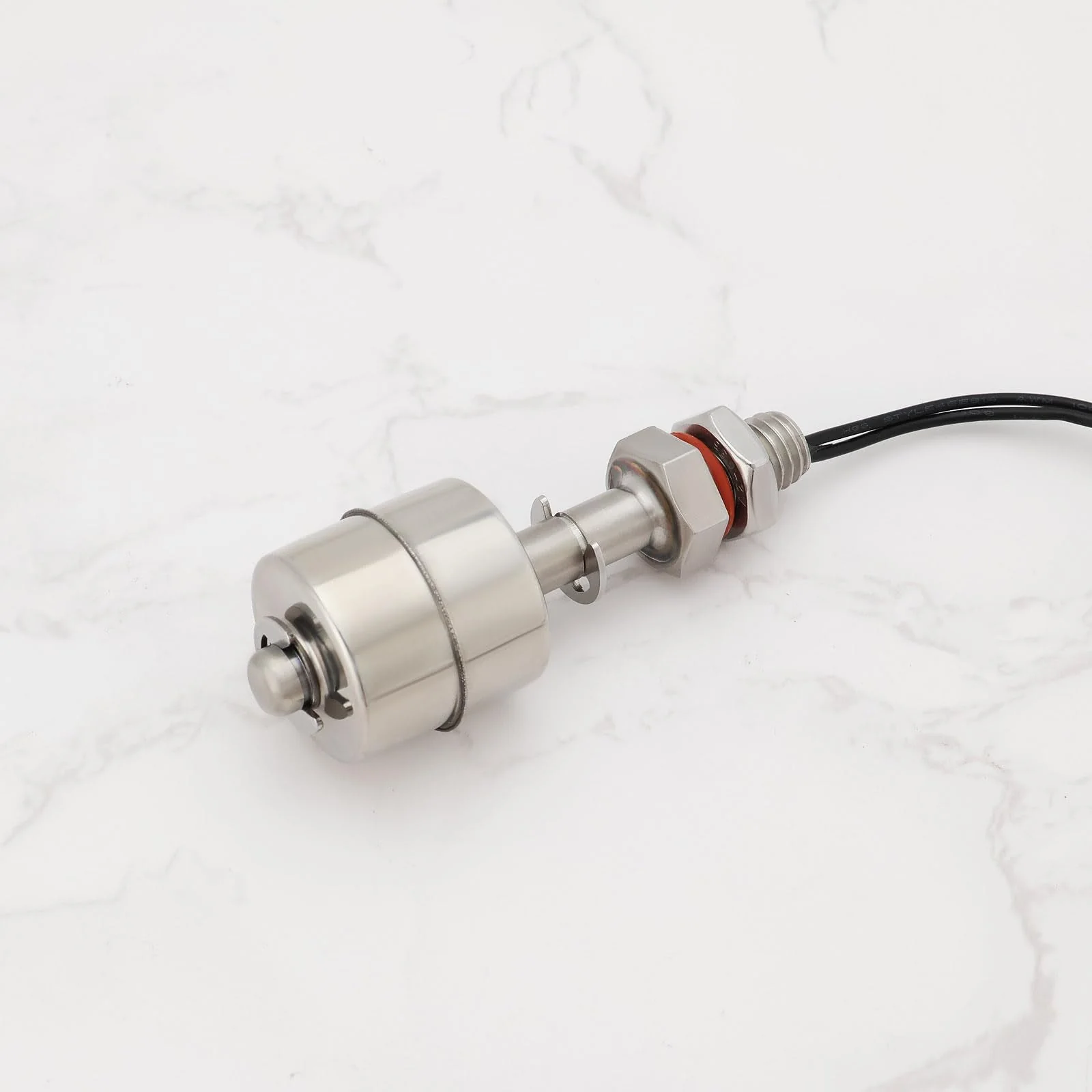eMagTech 1 Piece Float Switch for Water Flow Stainless Steel 304 Liquid Sensor Suitable for Water Tank Household Water Tower Drainage Pool Industrial Water Tower (60 mm 110 V) - Image 5