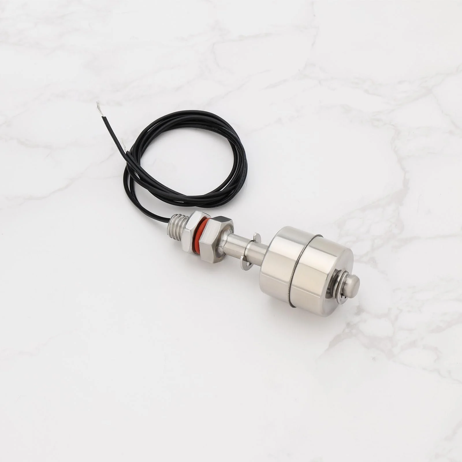 eMagTech 1 Piece Float Switch for Water Flow Stainless Steel 304 Liquid Sensor Suitable for Water Tank Household Water Tower Drainage Pool Industrial Water Tower (60 mm 110 V) - Image 7