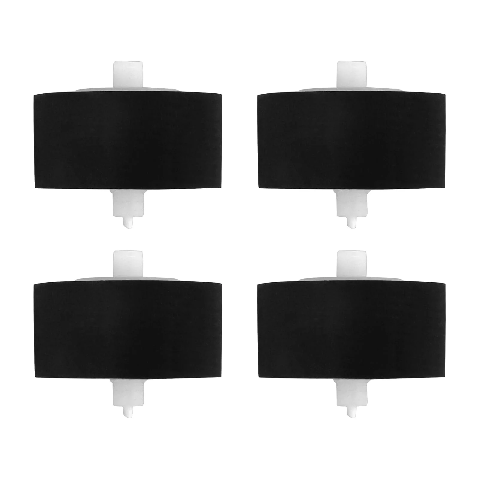 eMagTech 4Pcs Rubber Pinch Wheels RDP0055 Compatible with Technics RS-AZ6/AZ7/BX501/BX646/TR373 VCR Cassette Player Roller