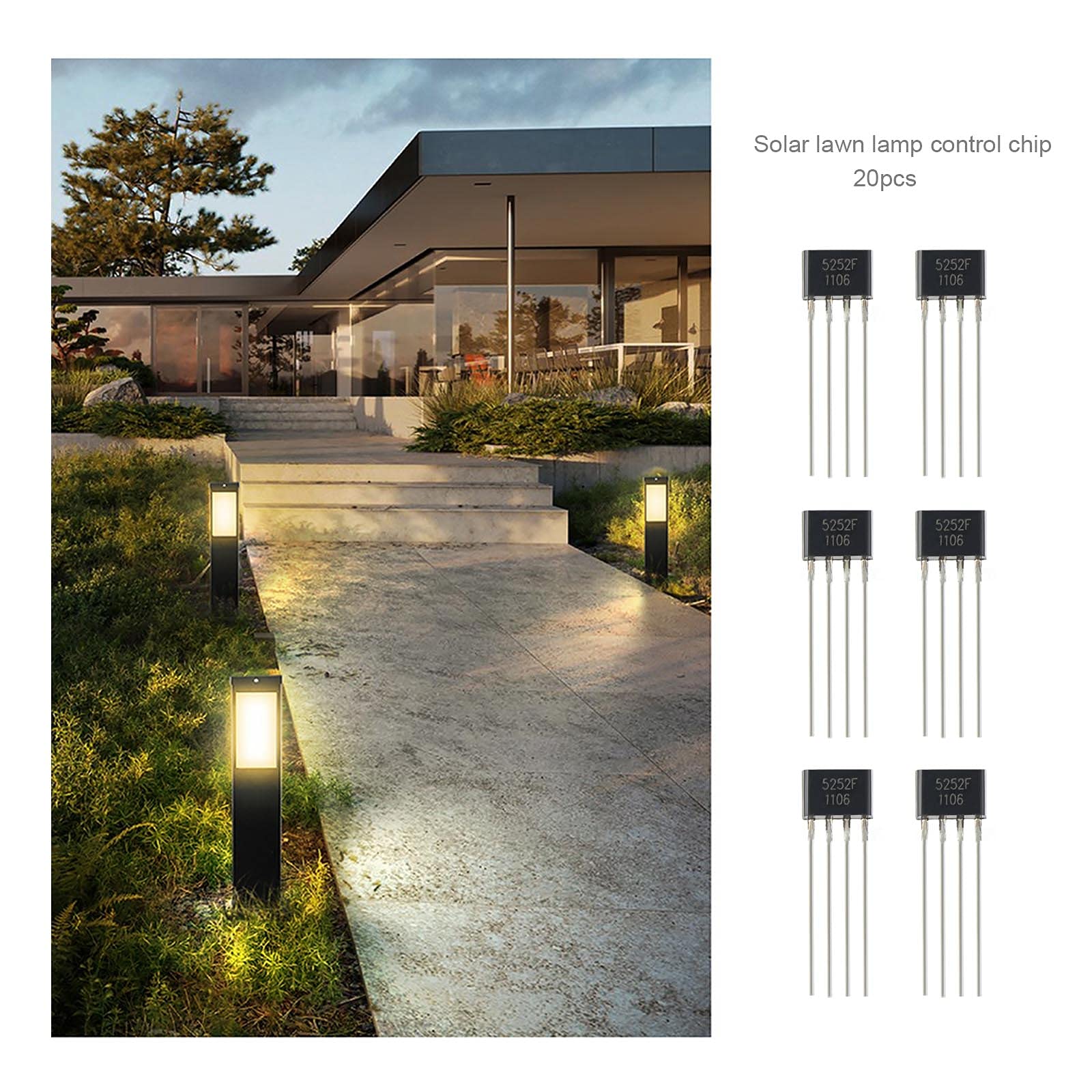 eMagTech LED Driver Replacement for Garden Solar Lamps TO-94 Compatible with Model QX5252F - Image 3