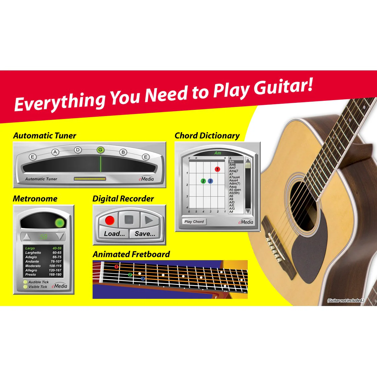 eMedia Guitar For Dummies PC/Mac Disc - Image 4